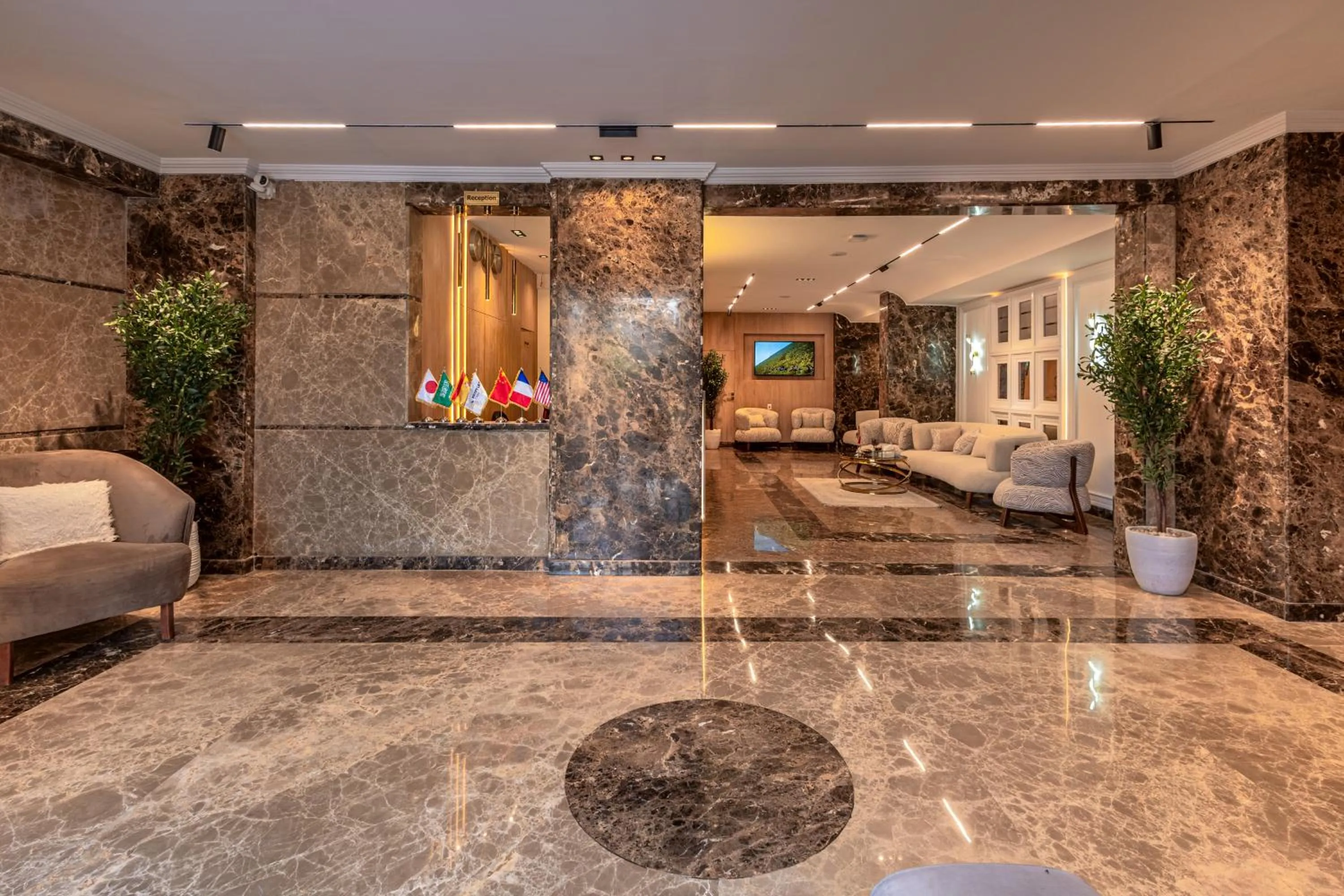 Lobby or reception in Pyramids sunrise inn