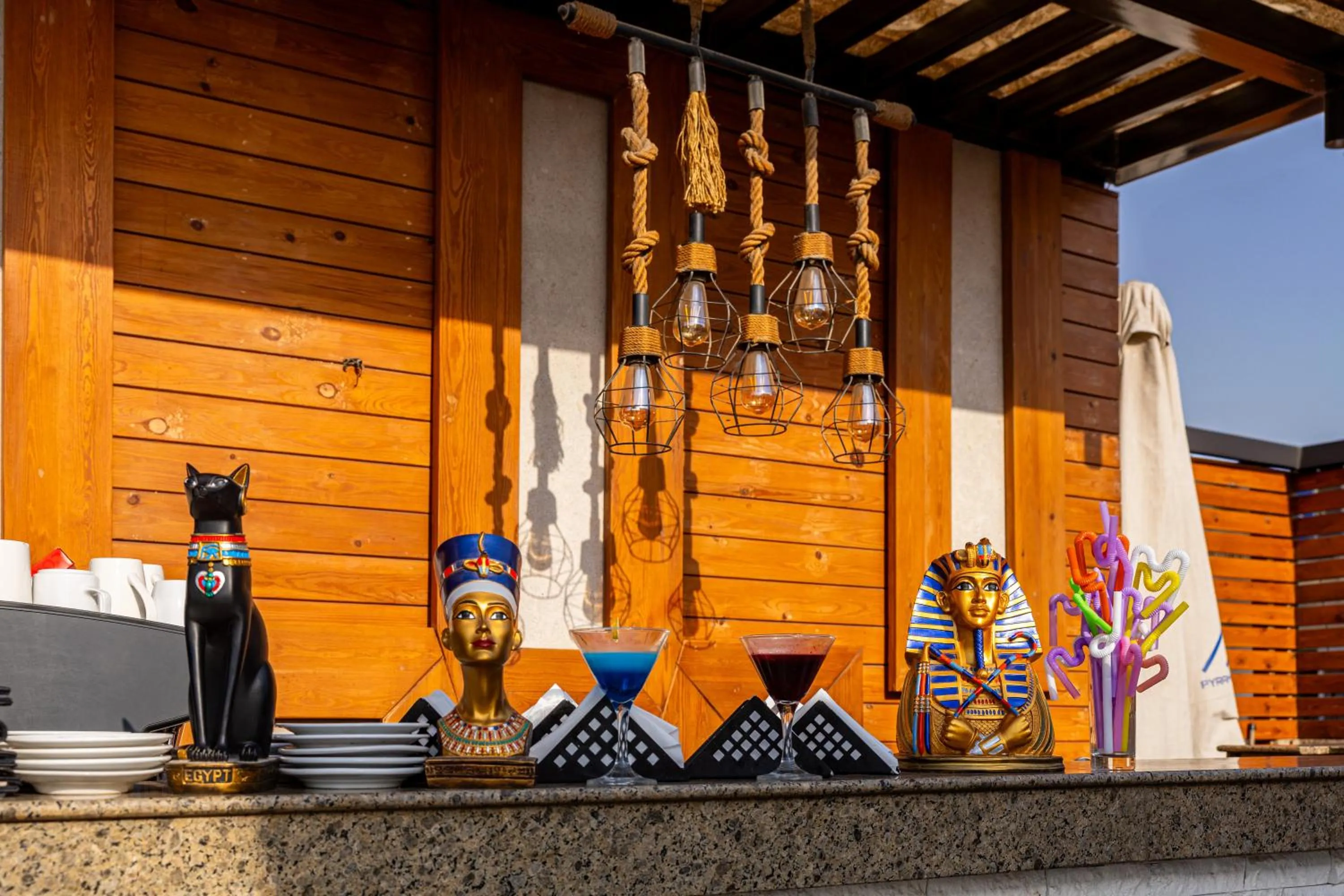 Day in Pyramids sunrise inn