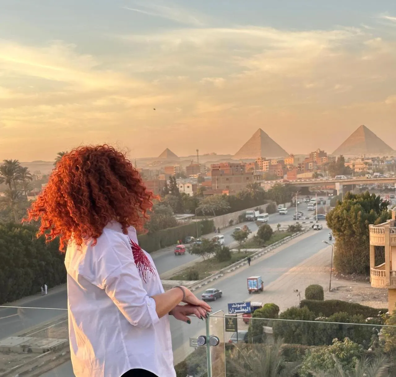 Property building in Pyramids sunrise inn