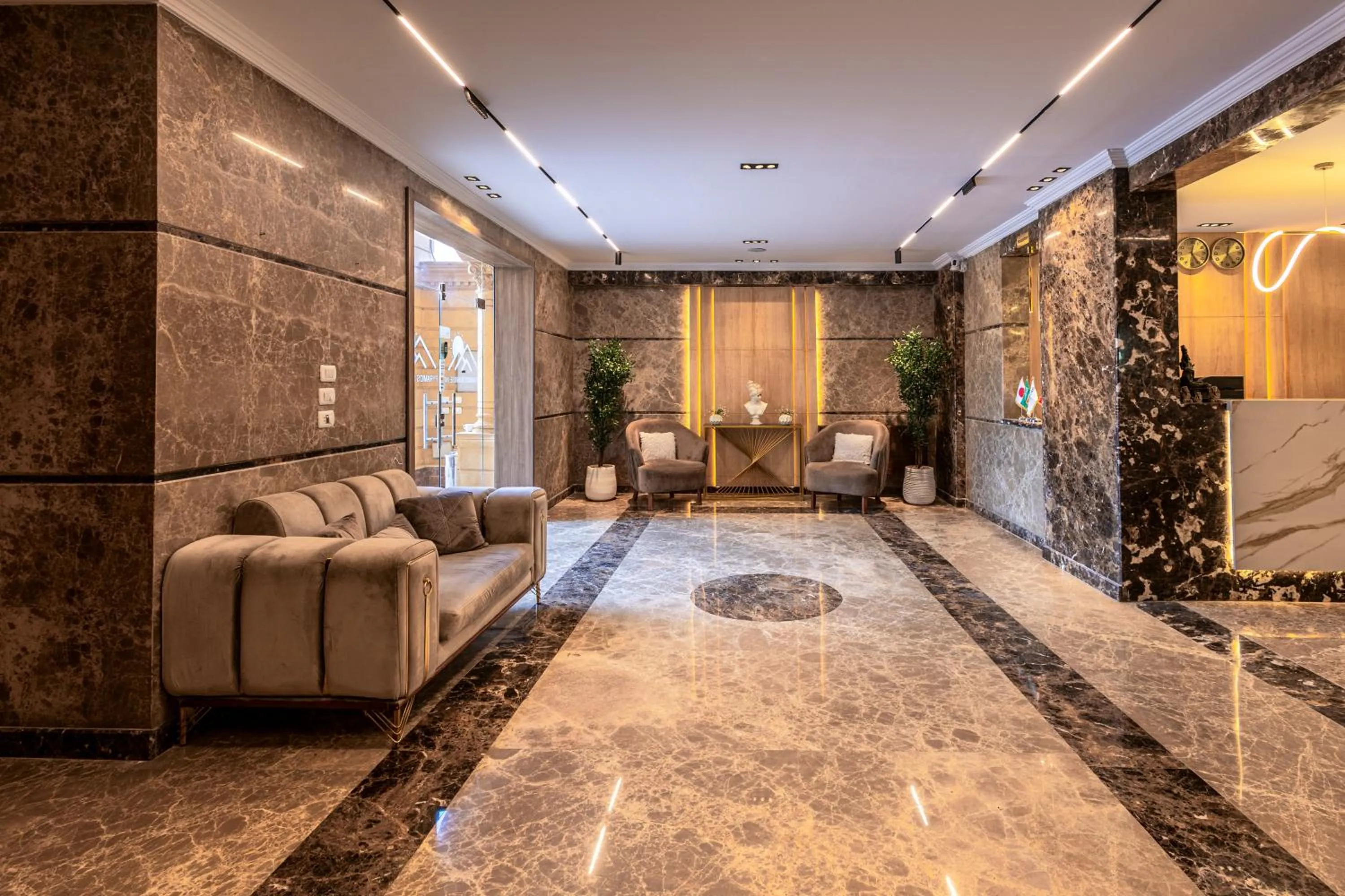 Lobby or reception in Pyramids sunrise inn