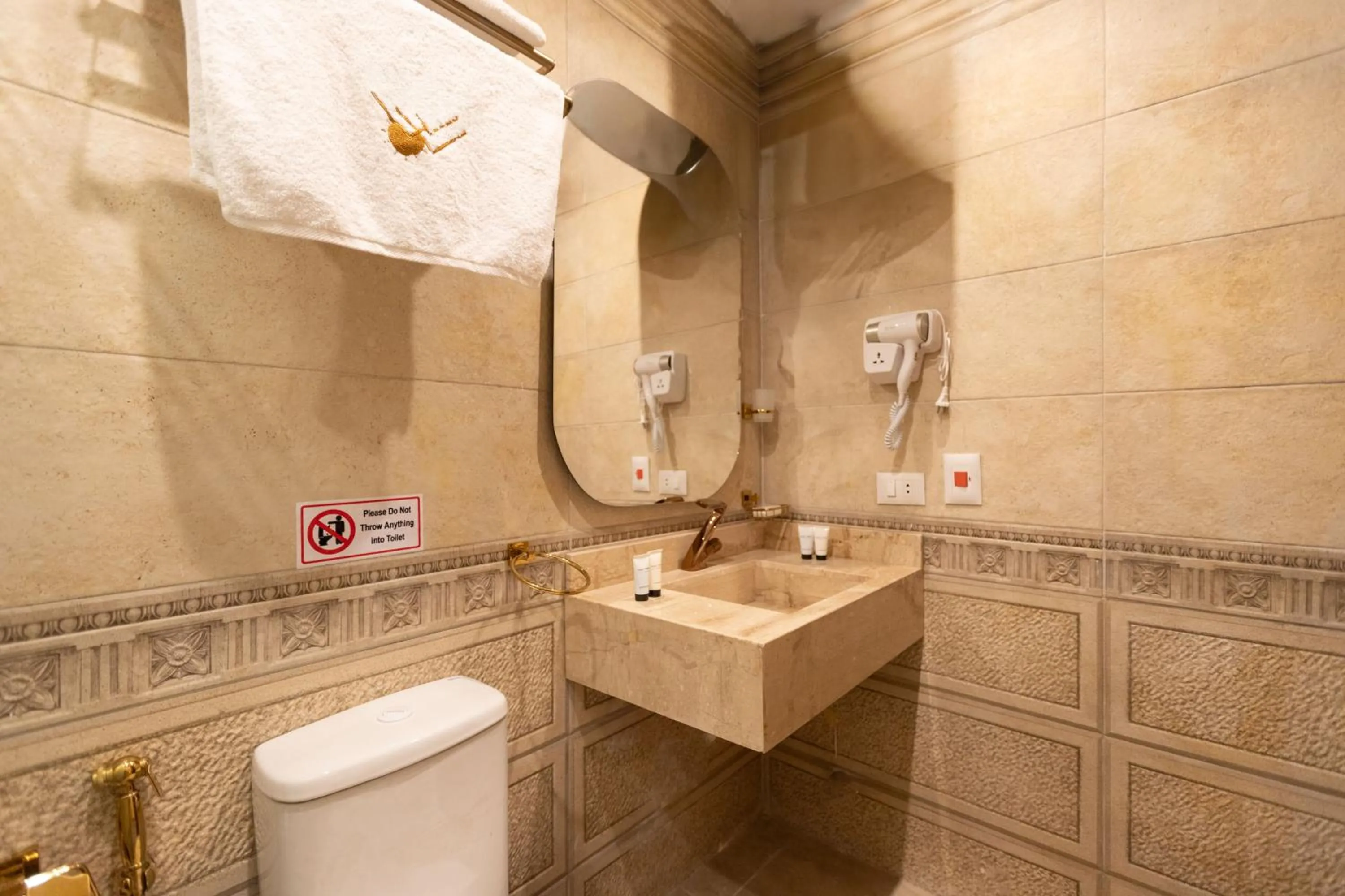 Shower in Pyramids sunrise inn