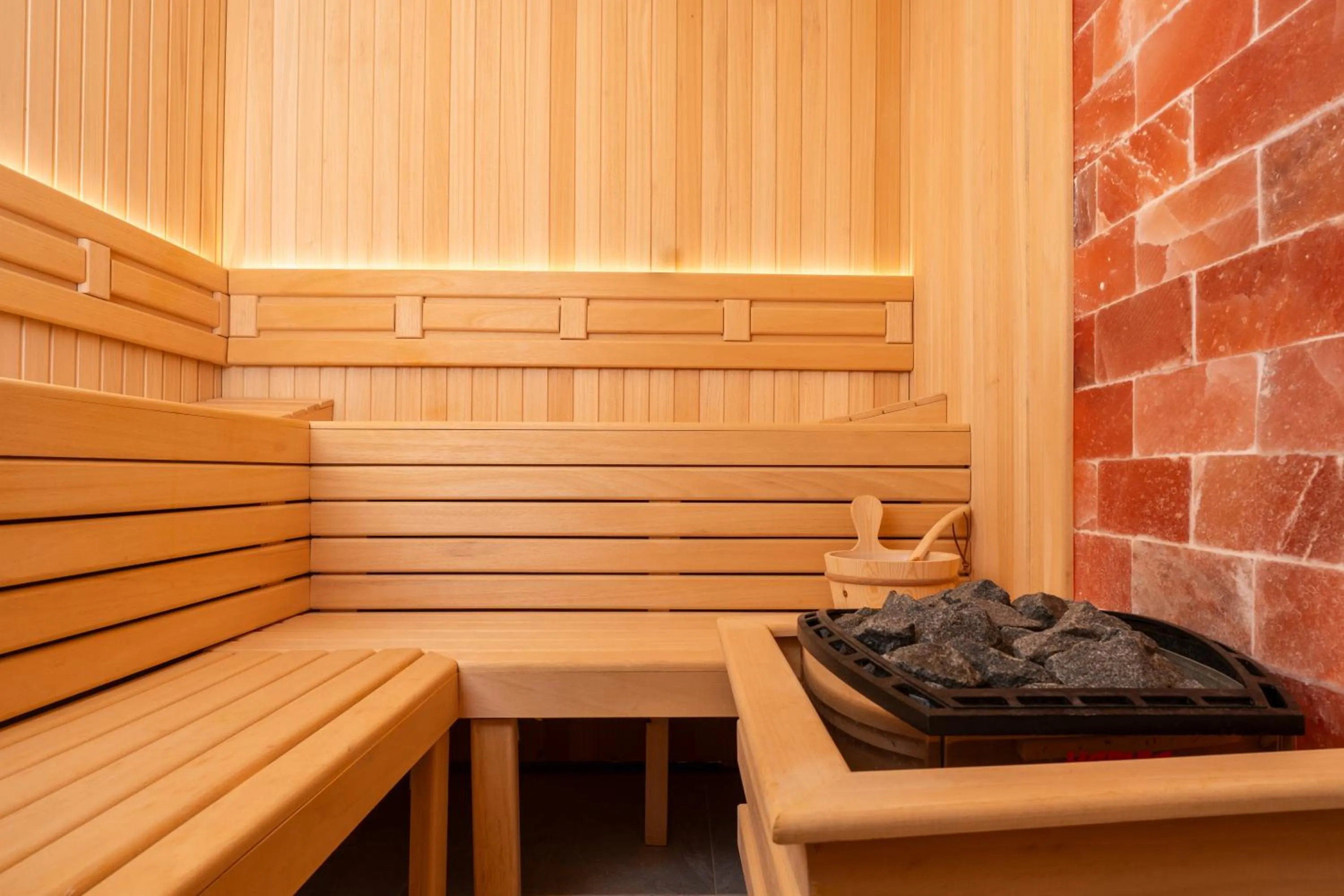 Sauna in Hyatt Regency Belgrade