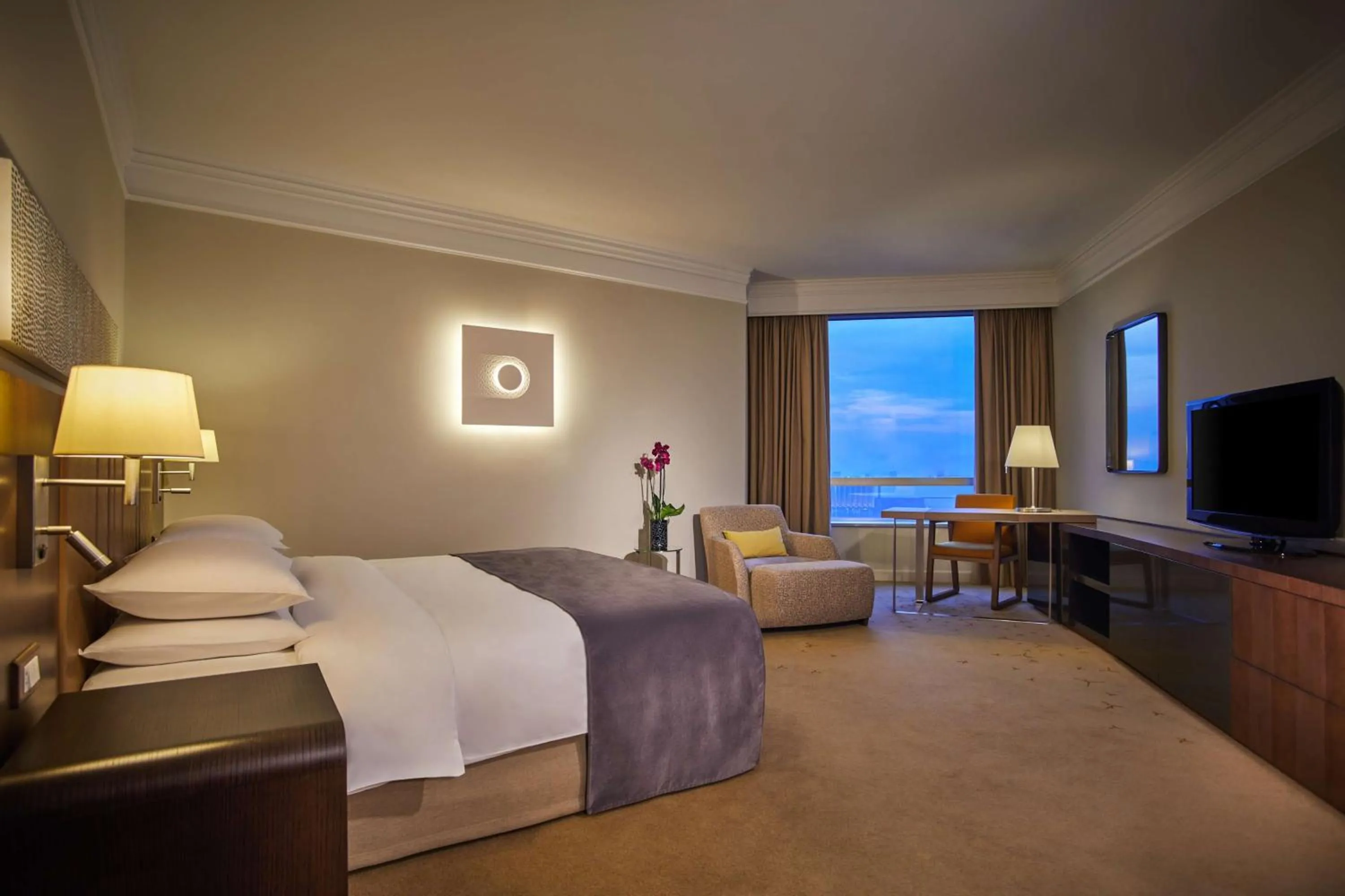 Bedroom, Bed in Hyatt Regency Belgrade