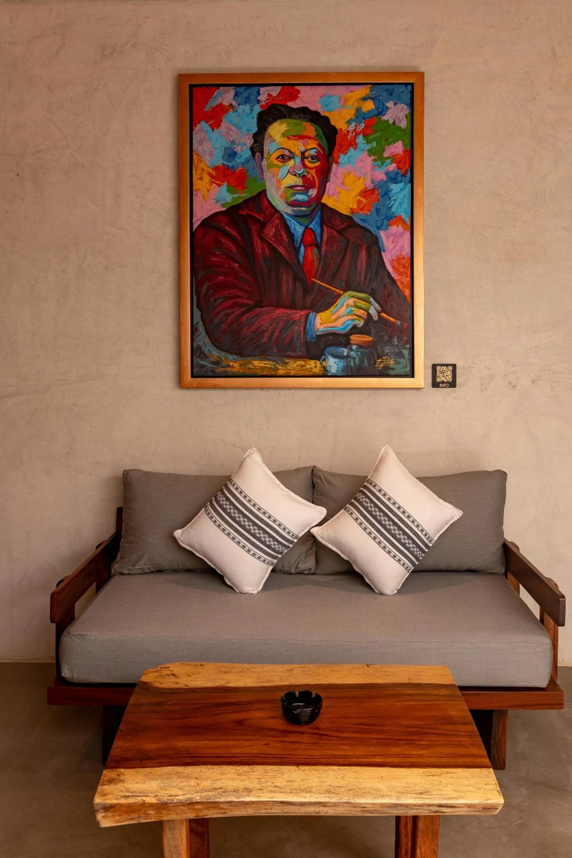 Living room in Casa Mava