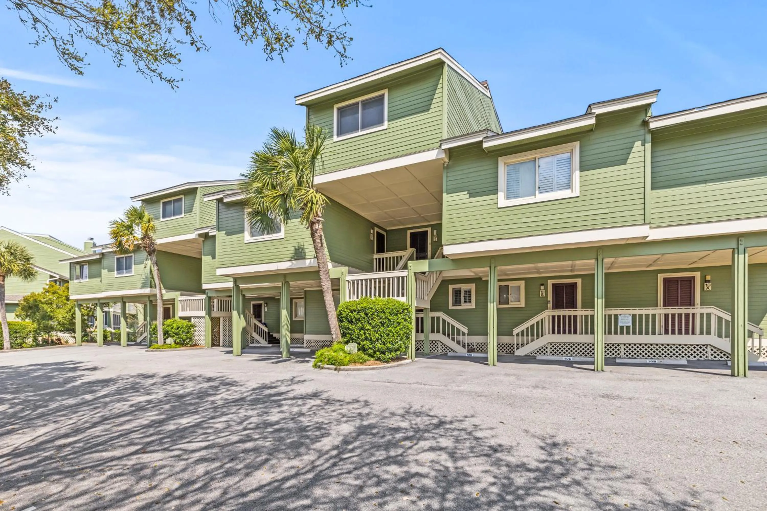 Property building in Mariner's Walk 10F - Charming Oceanview! Two-Story Villa!