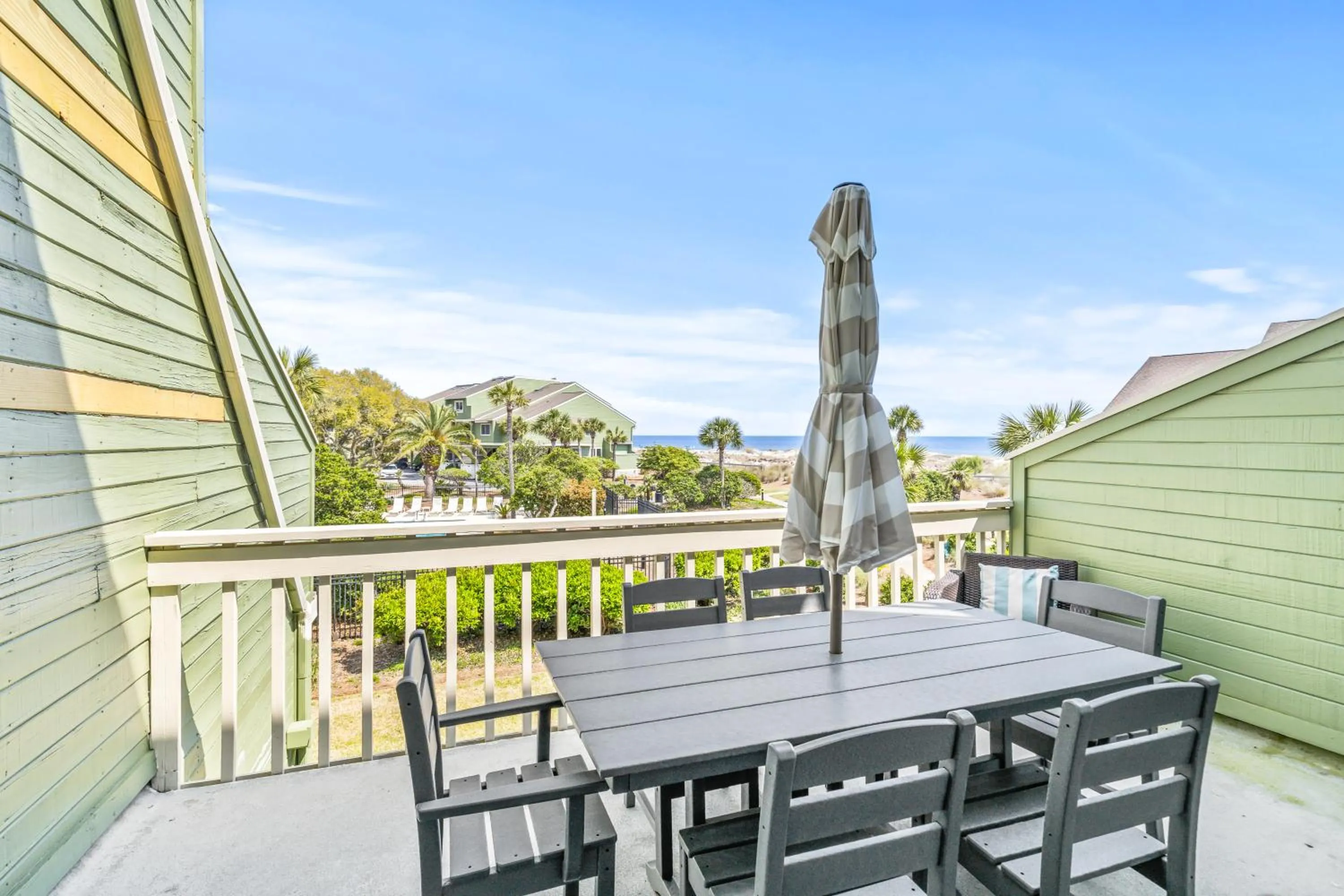 Balcony/Terrace in Mariner's Walk 10F - Charming Oceanview! Two-Story Villa!