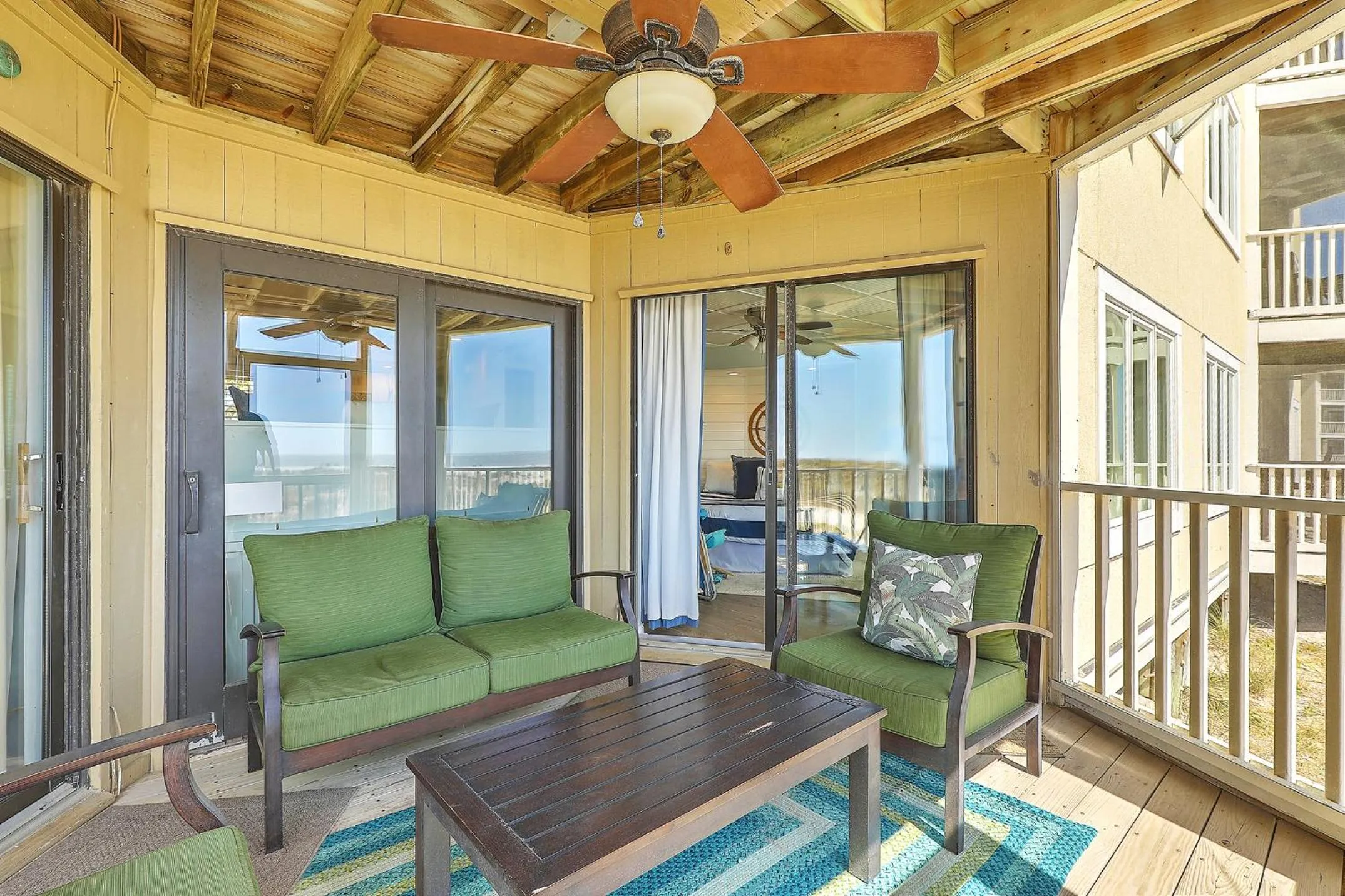 Balcony/Terrace in New Listing! Port O' Call B103 - Oceanfront Oasis!