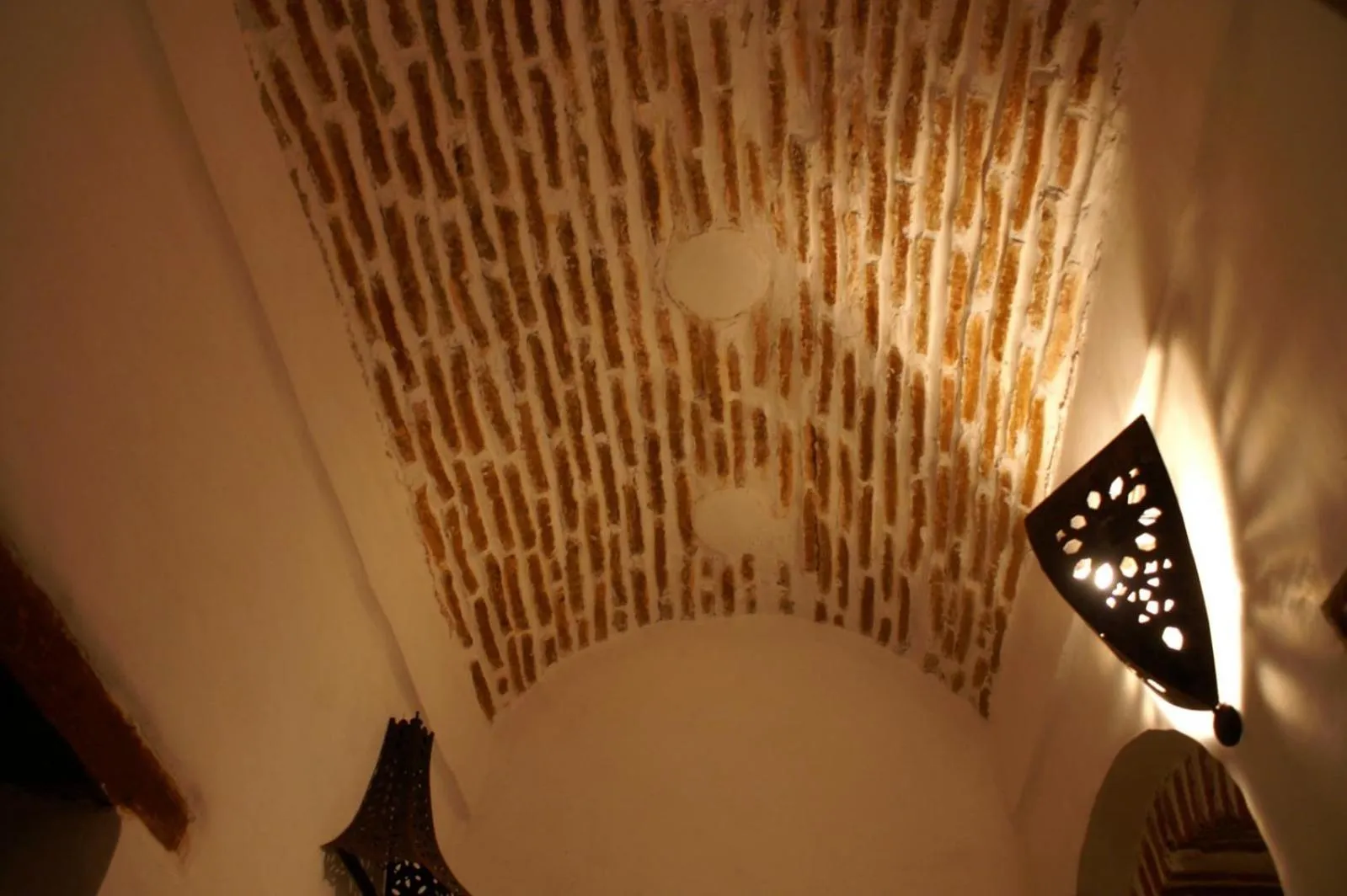 Decorative detail in Riad Felloussia