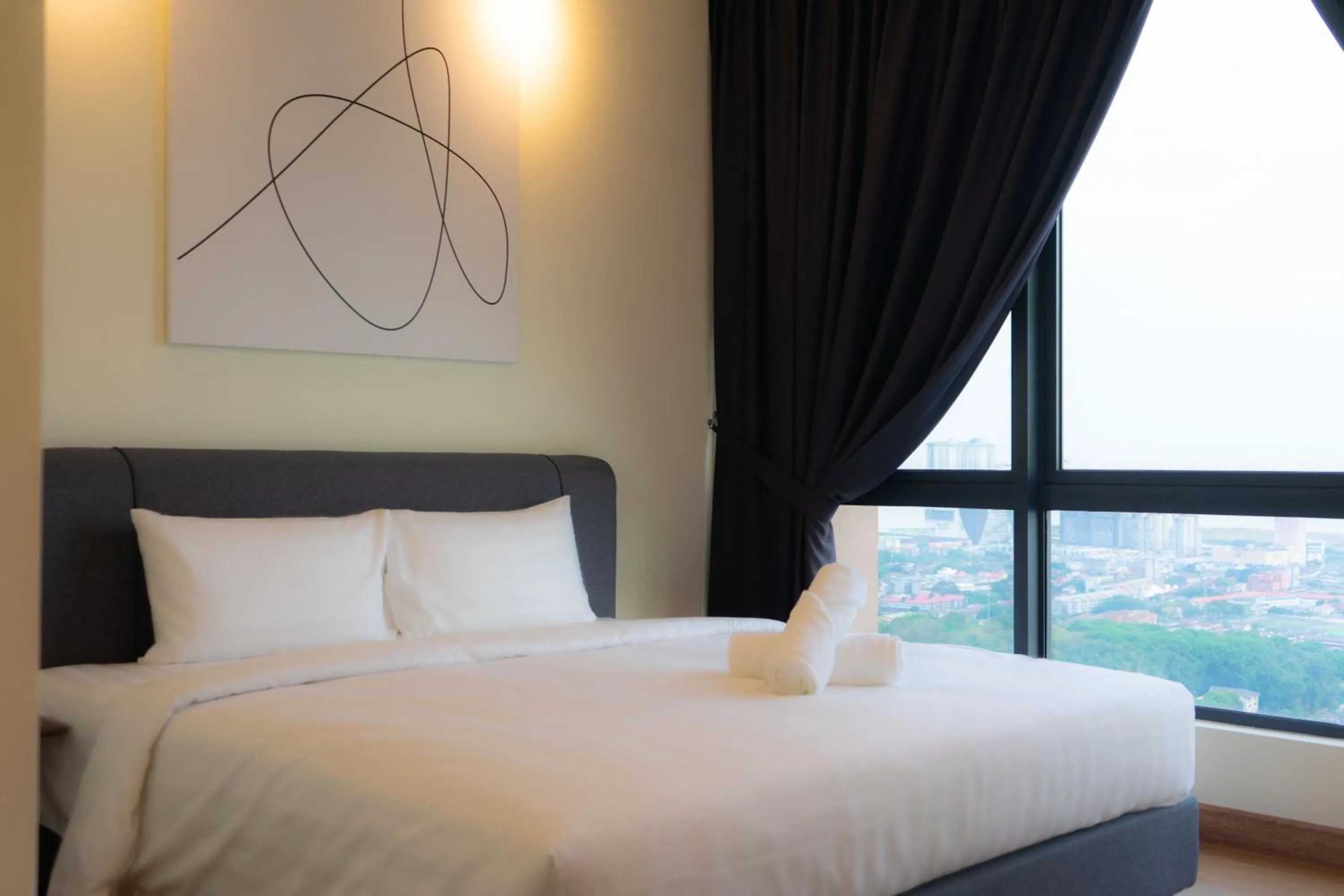 Bedroom in StaySuites The Apple Melaka