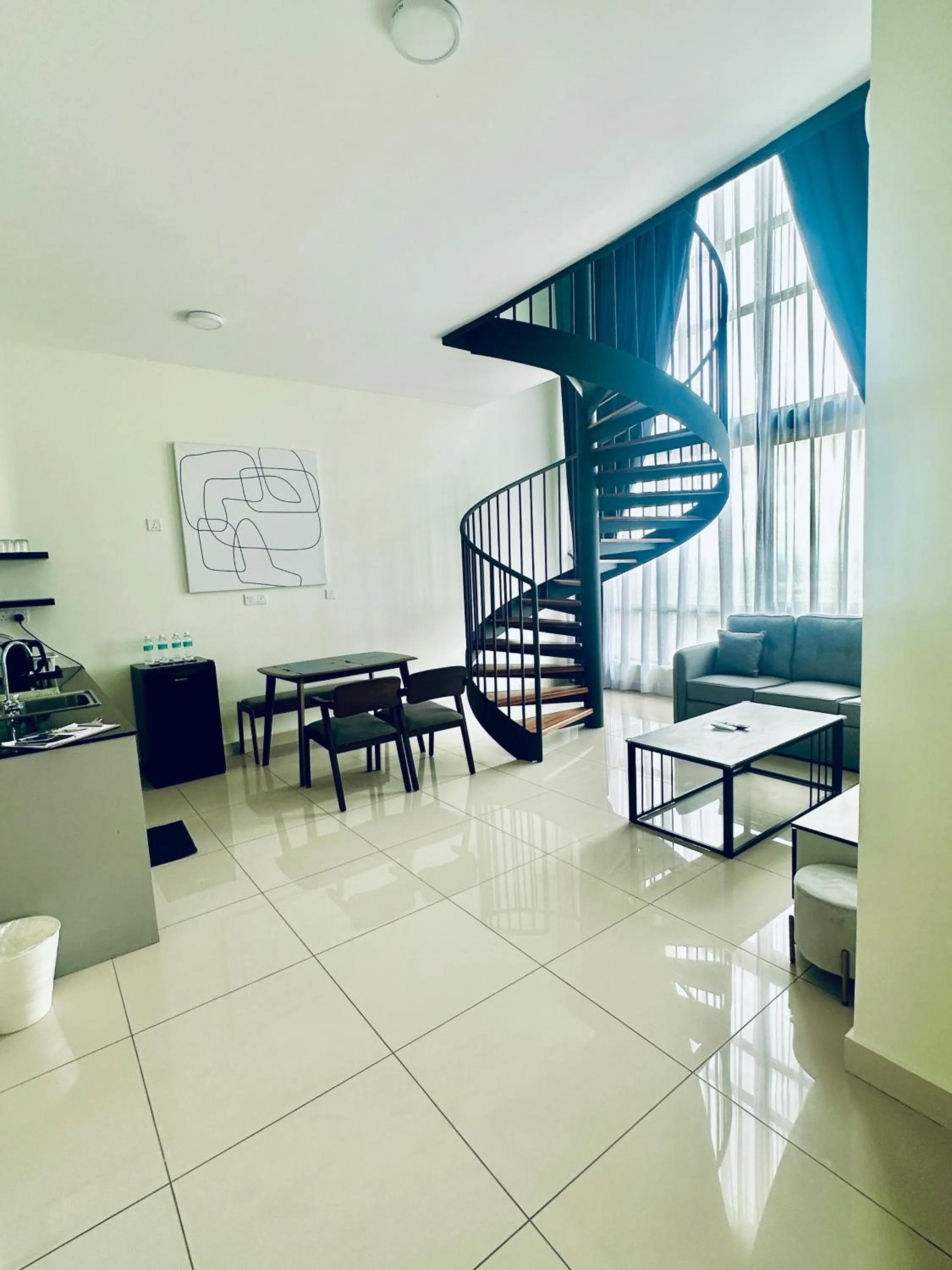 Living room in StaySuites The Apple Melaka