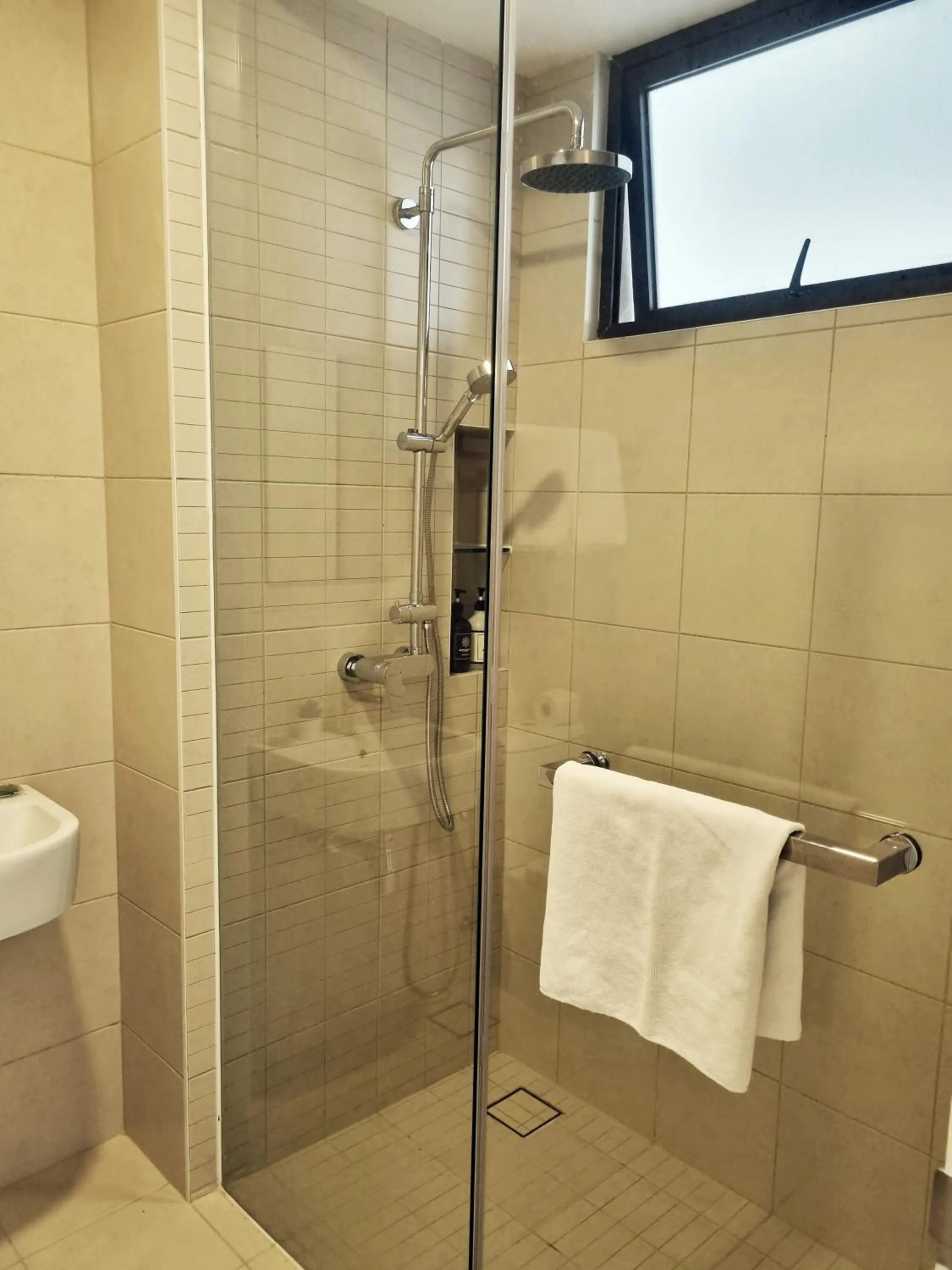 Shower in StaySuites The Apple Melaka