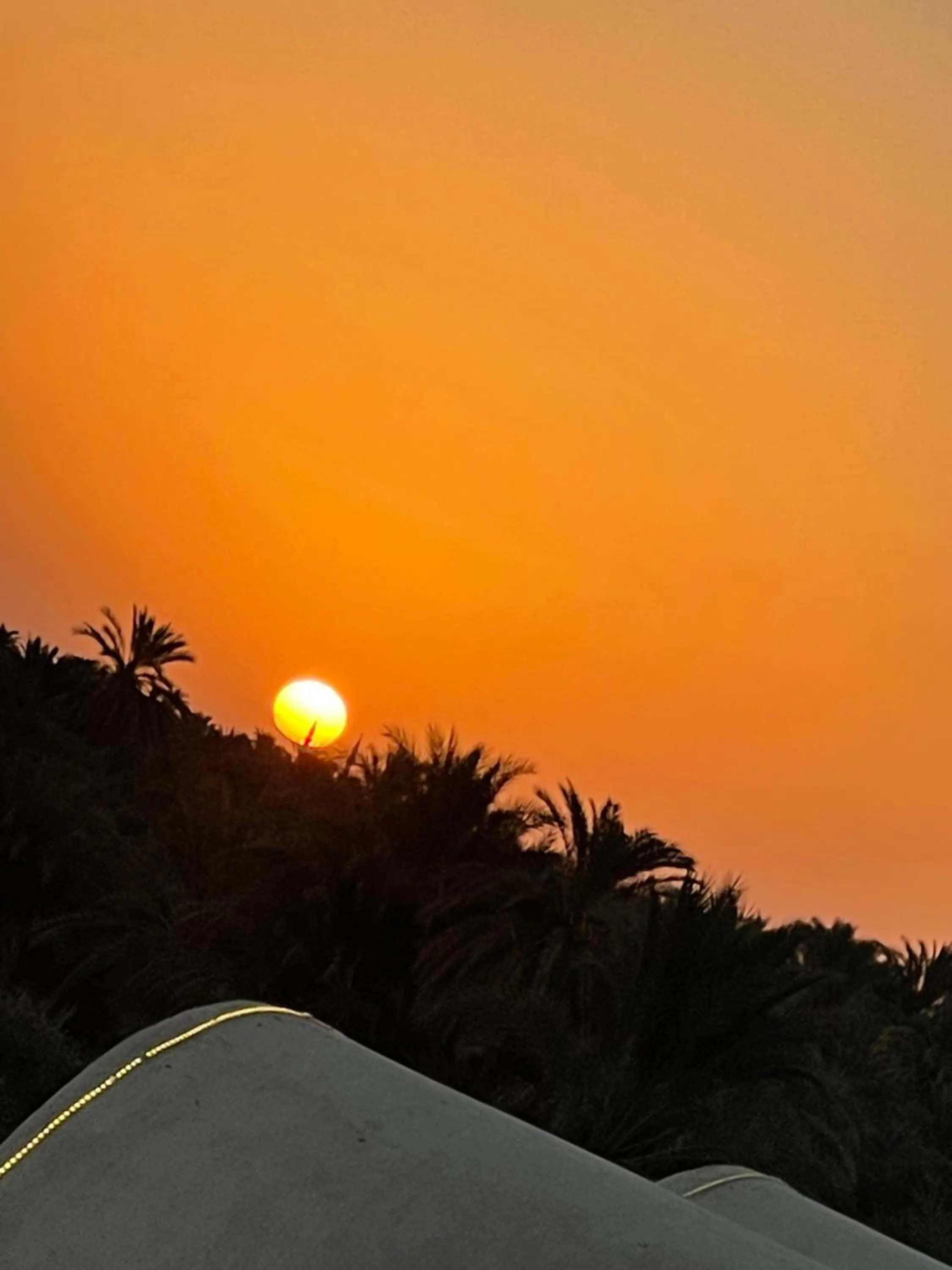 Natural landscape in amzran hotel siwa