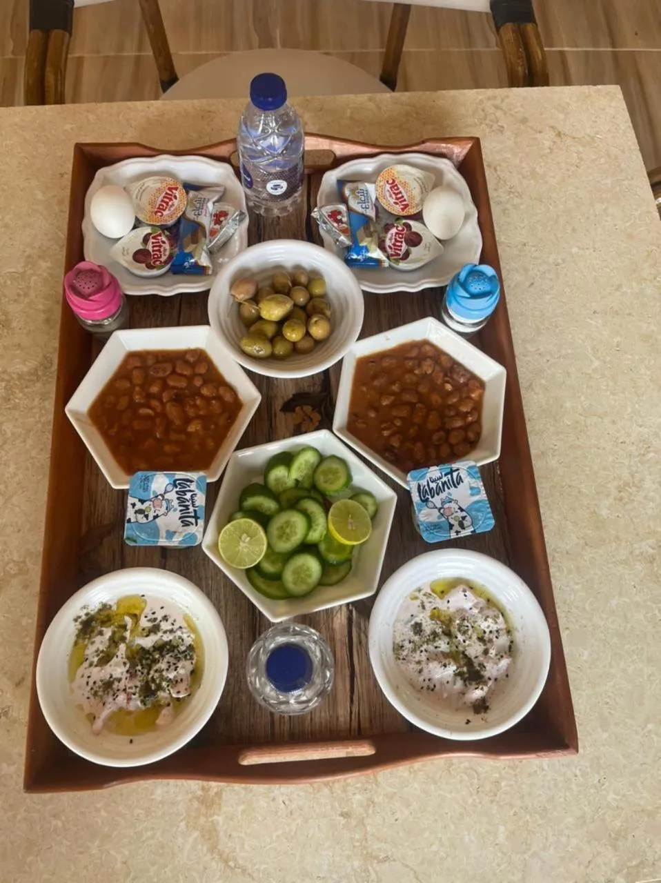 Food and drinks in amzran hotel siwa