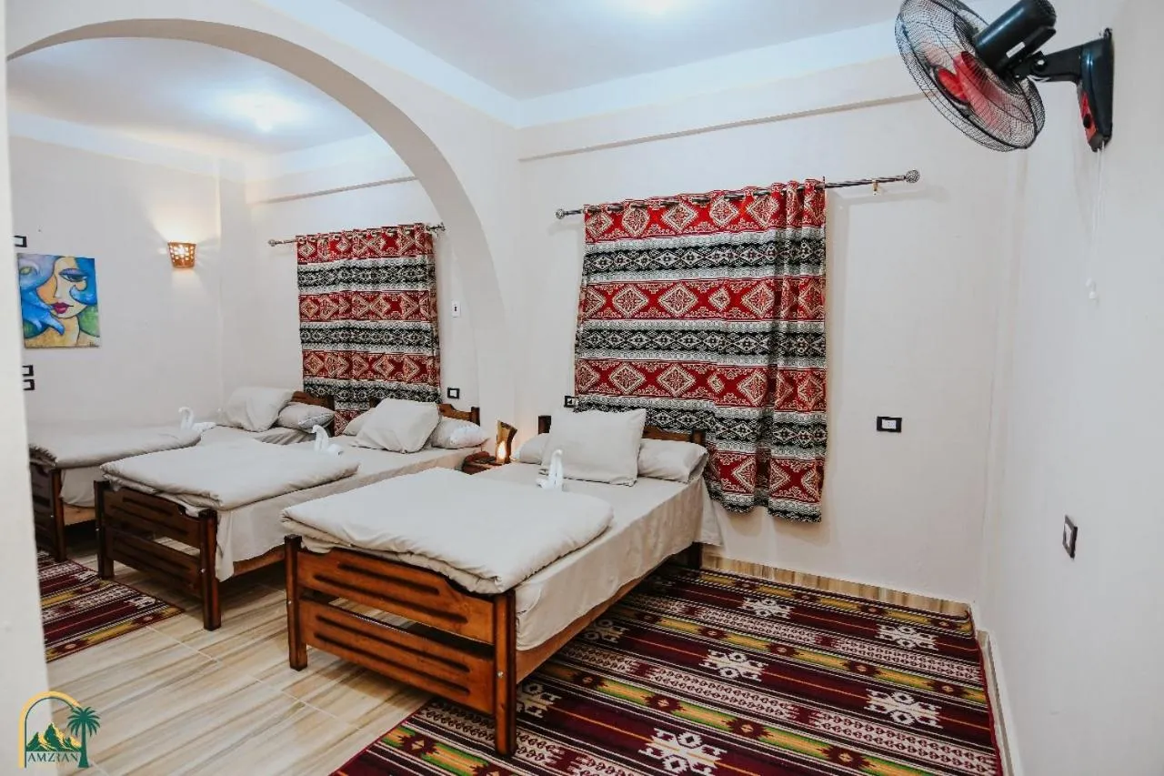 Bed in amzran hotel siwa امزران سيوة