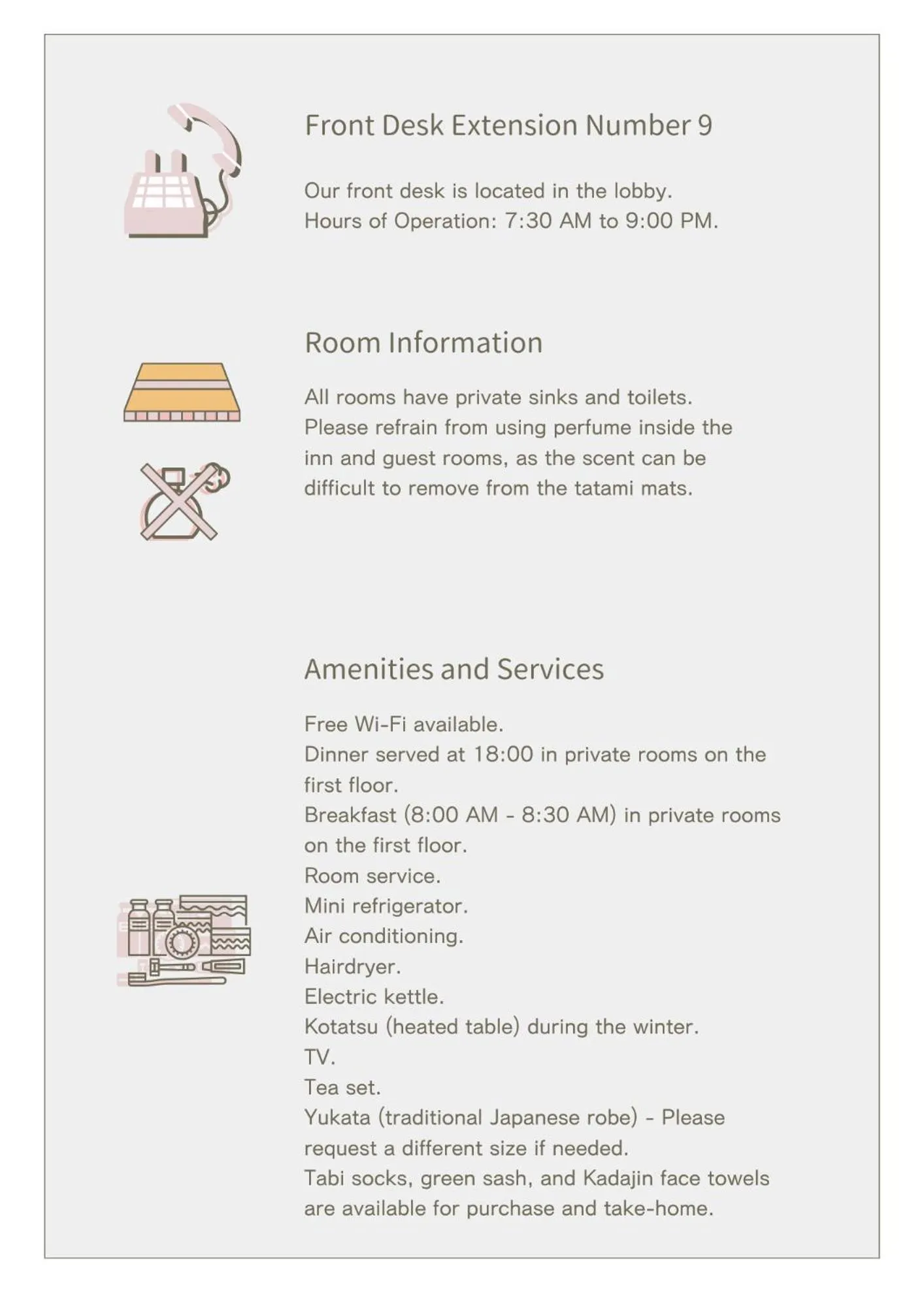 Text overlay in Kadojin