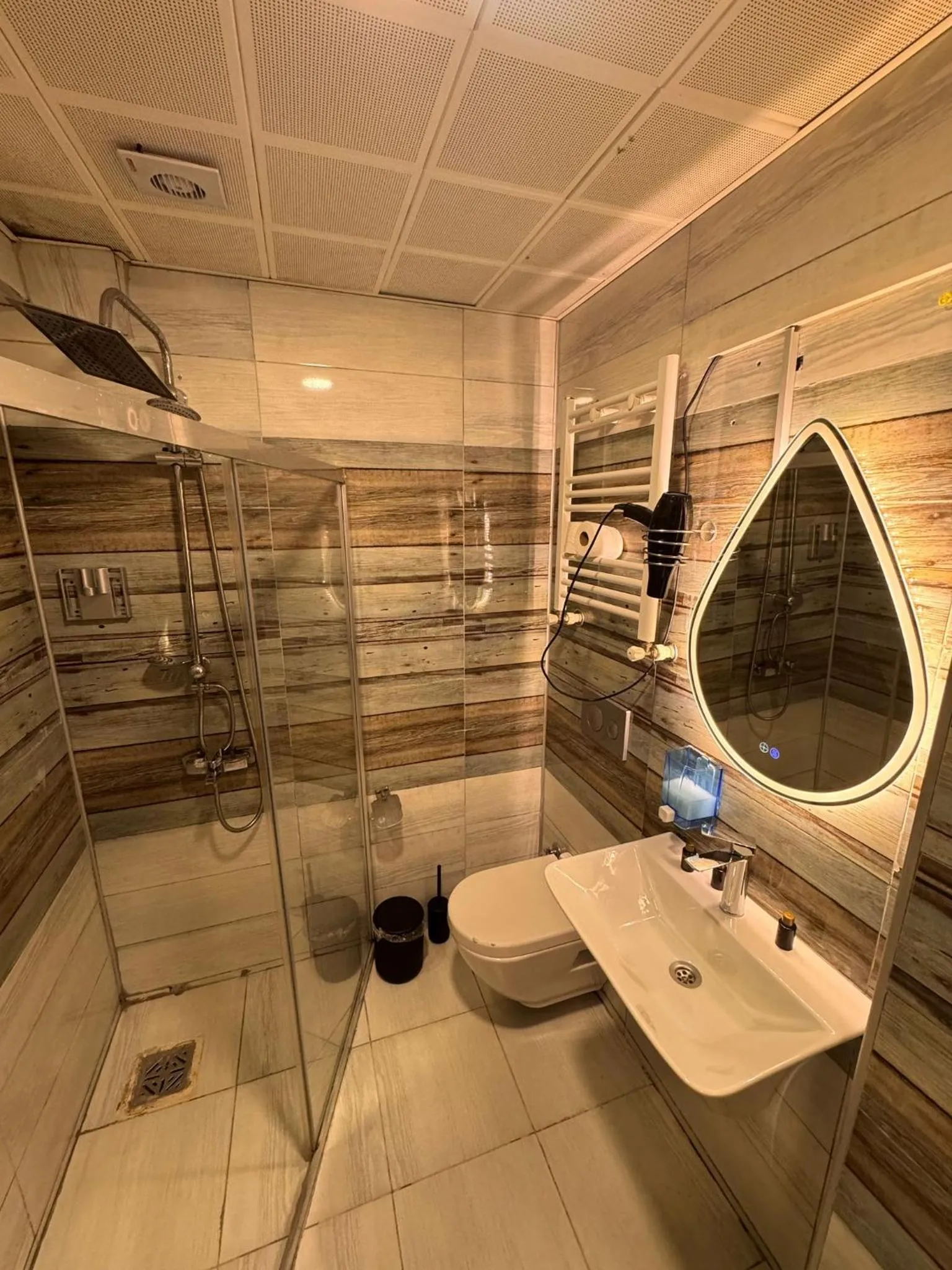 Shower in IMMORTELLE HOTEL