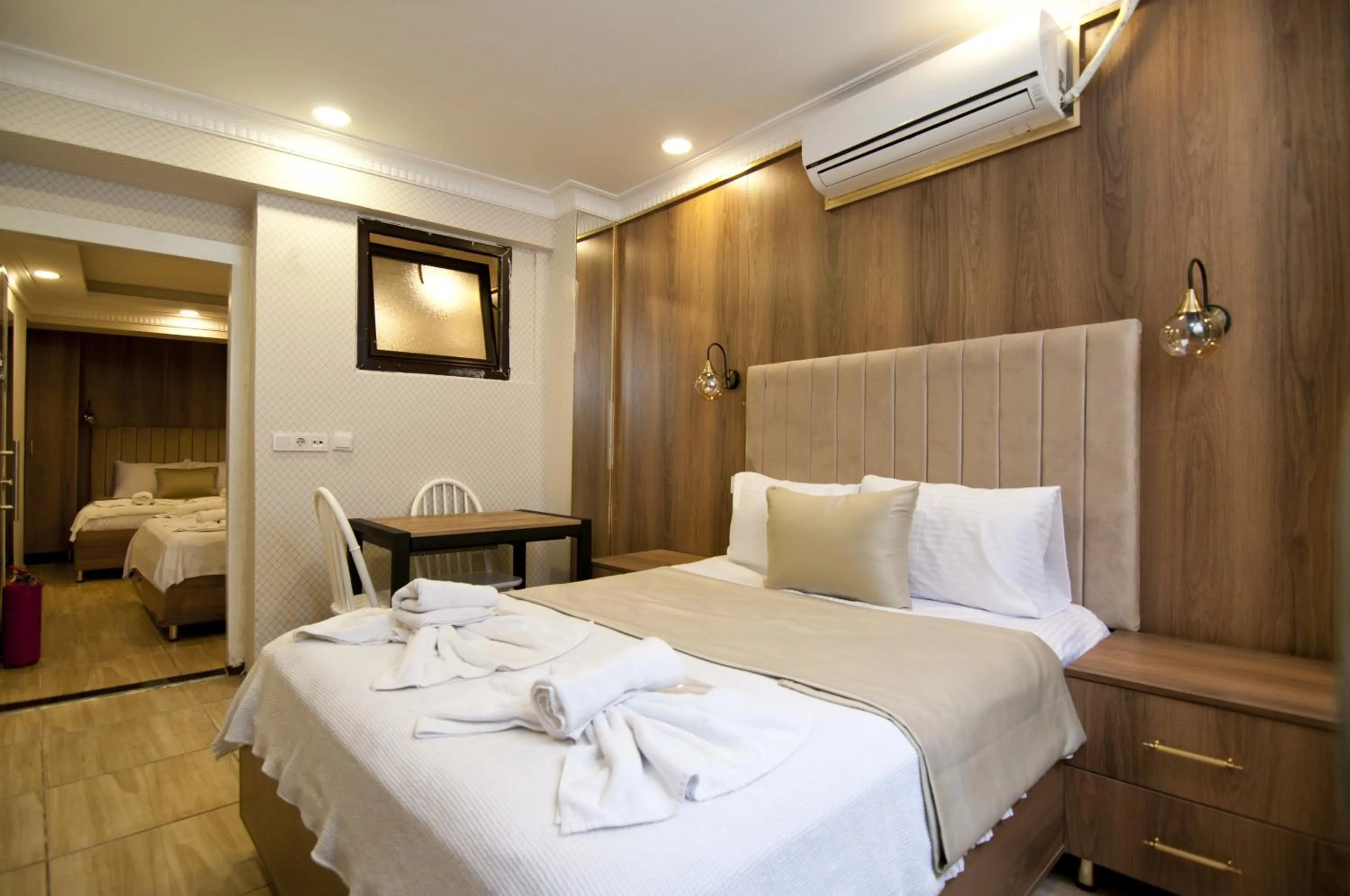 Shower, Bed in IMMORTELLE HOTEL
