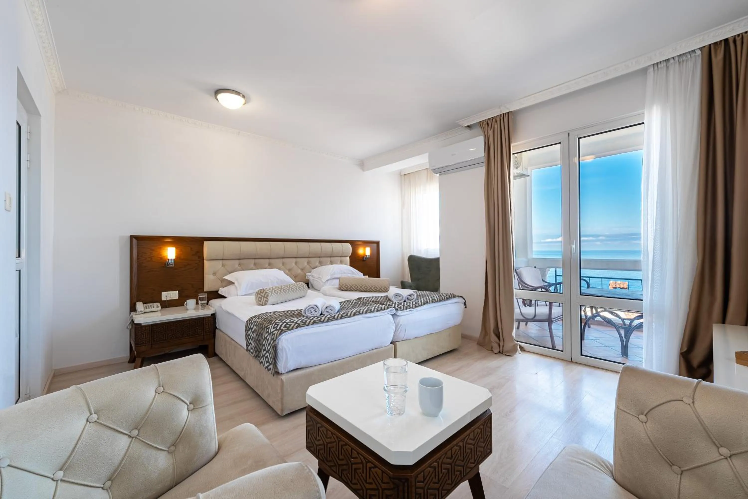 Bed in Hotel Adrović