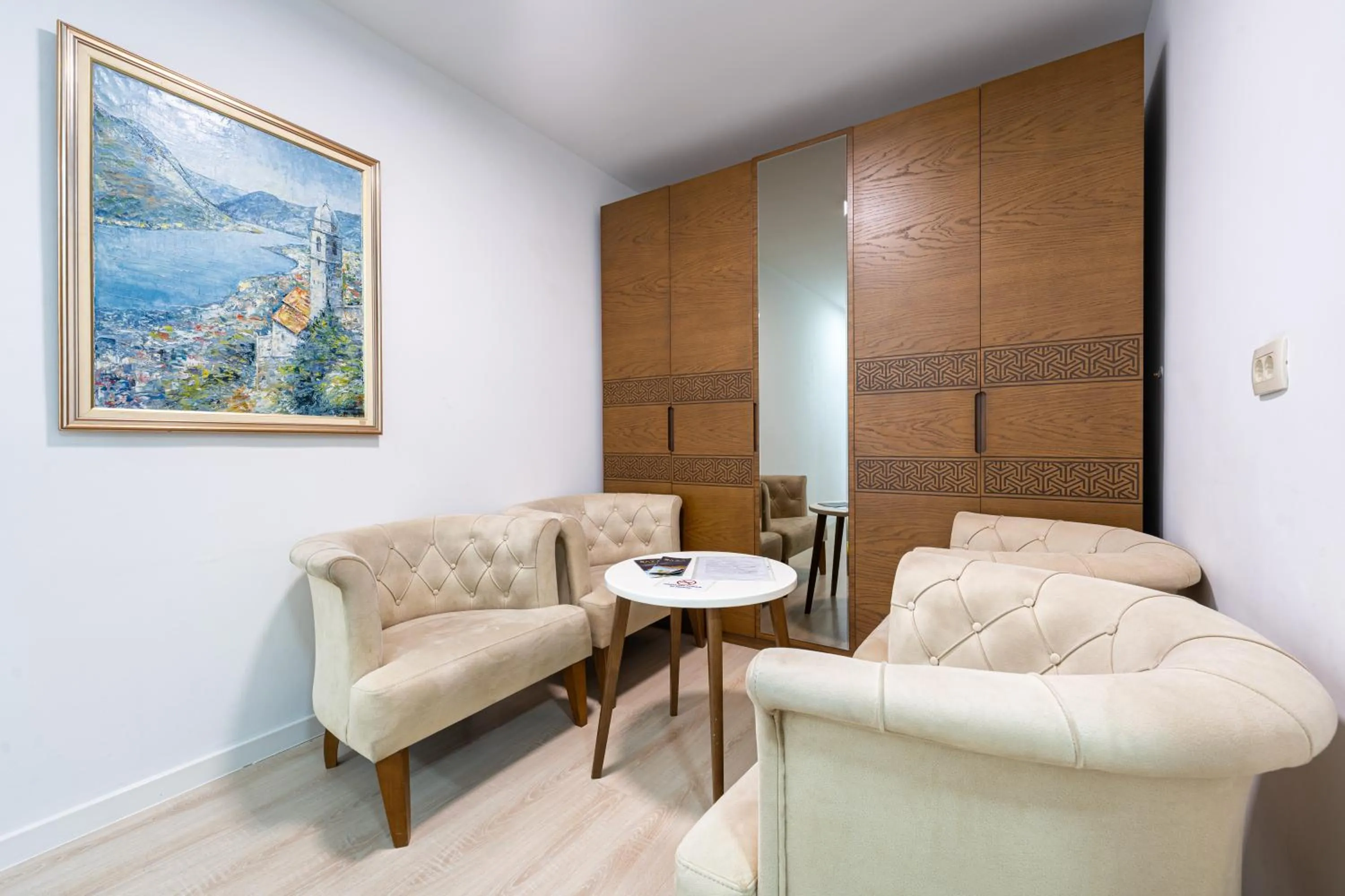 Seating area in Hotel Adrović