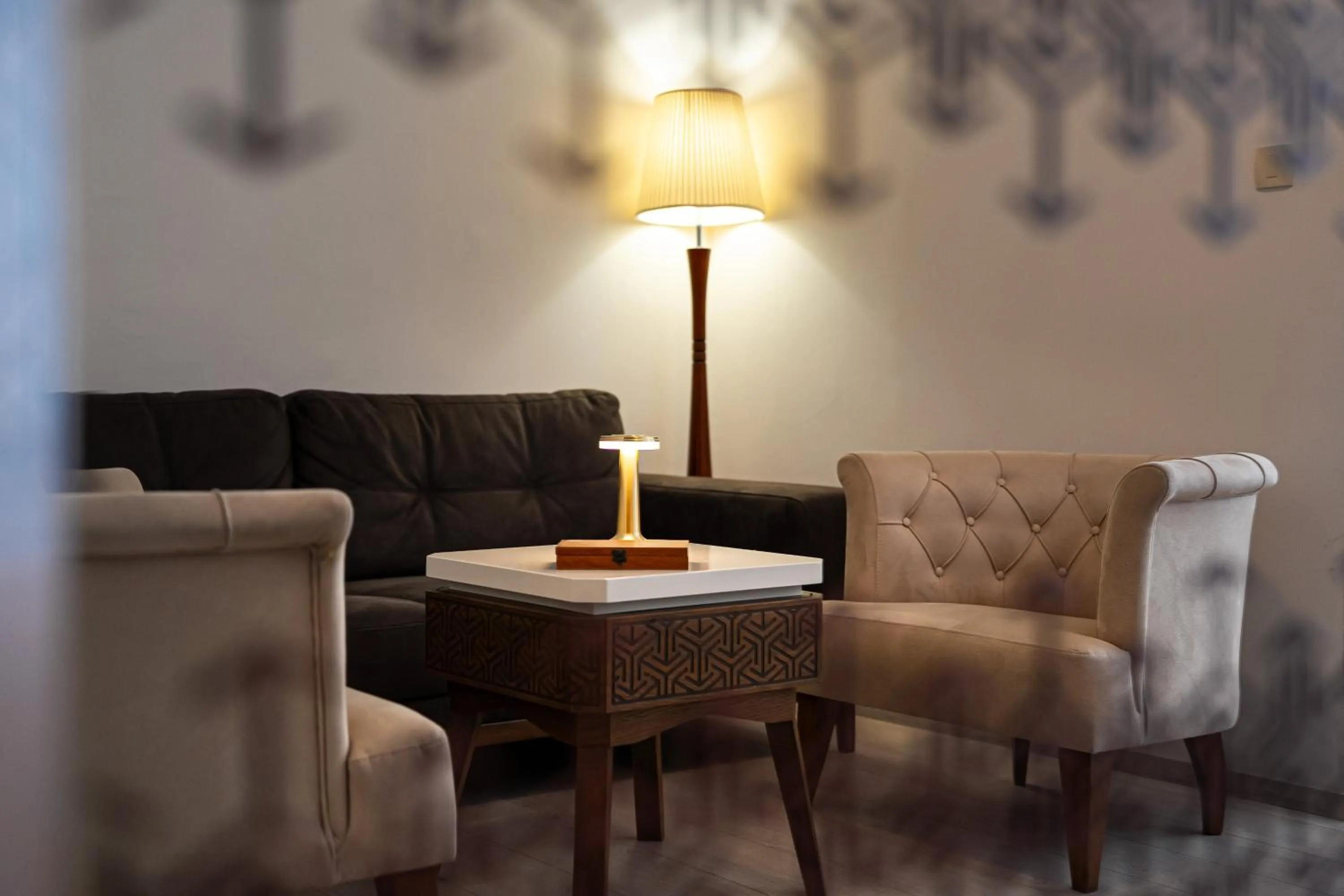 Living room in Hotel Adrović