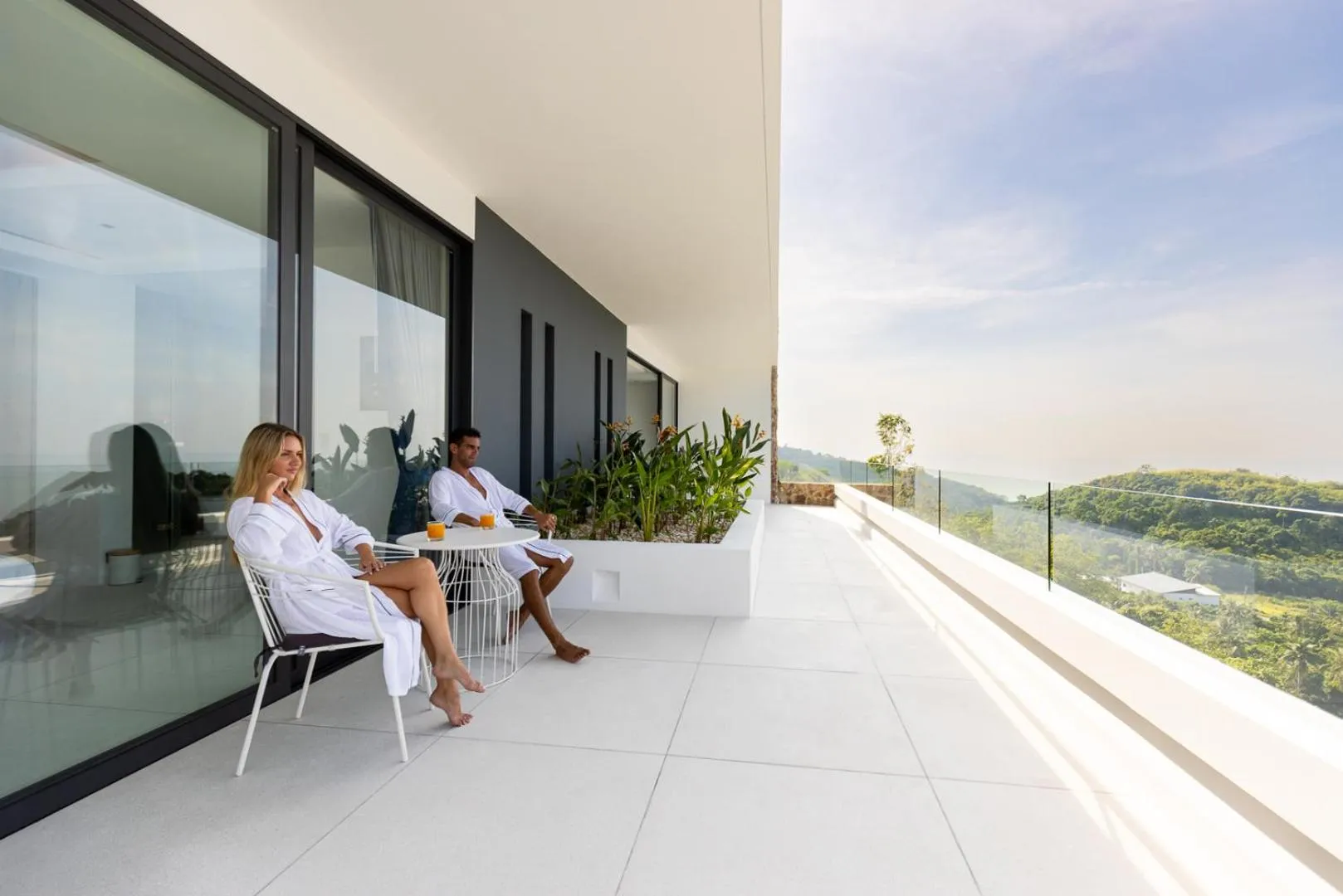 Patio in Villa Blue View Luxe