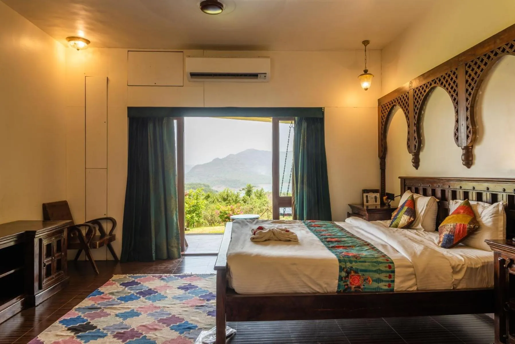 Lake view in Malhar Machi Mountain Resorts