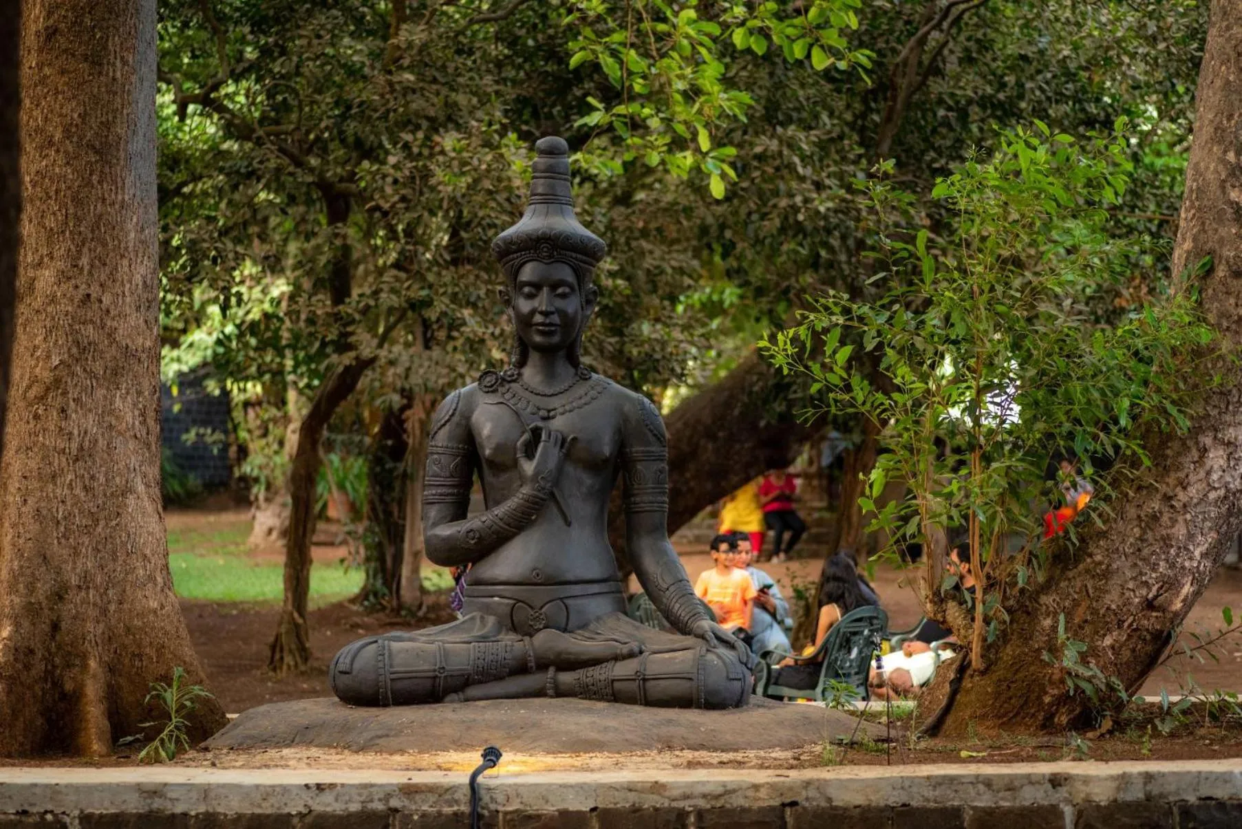 Garden in Malhar Machi Mountain Resorts