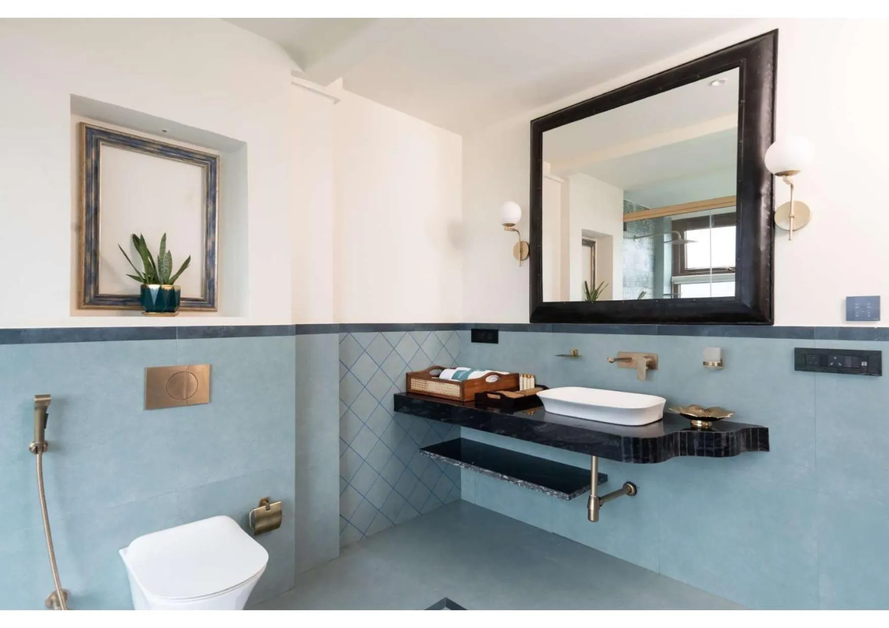 Bathroom in Malhar Machi Mountain Resorts