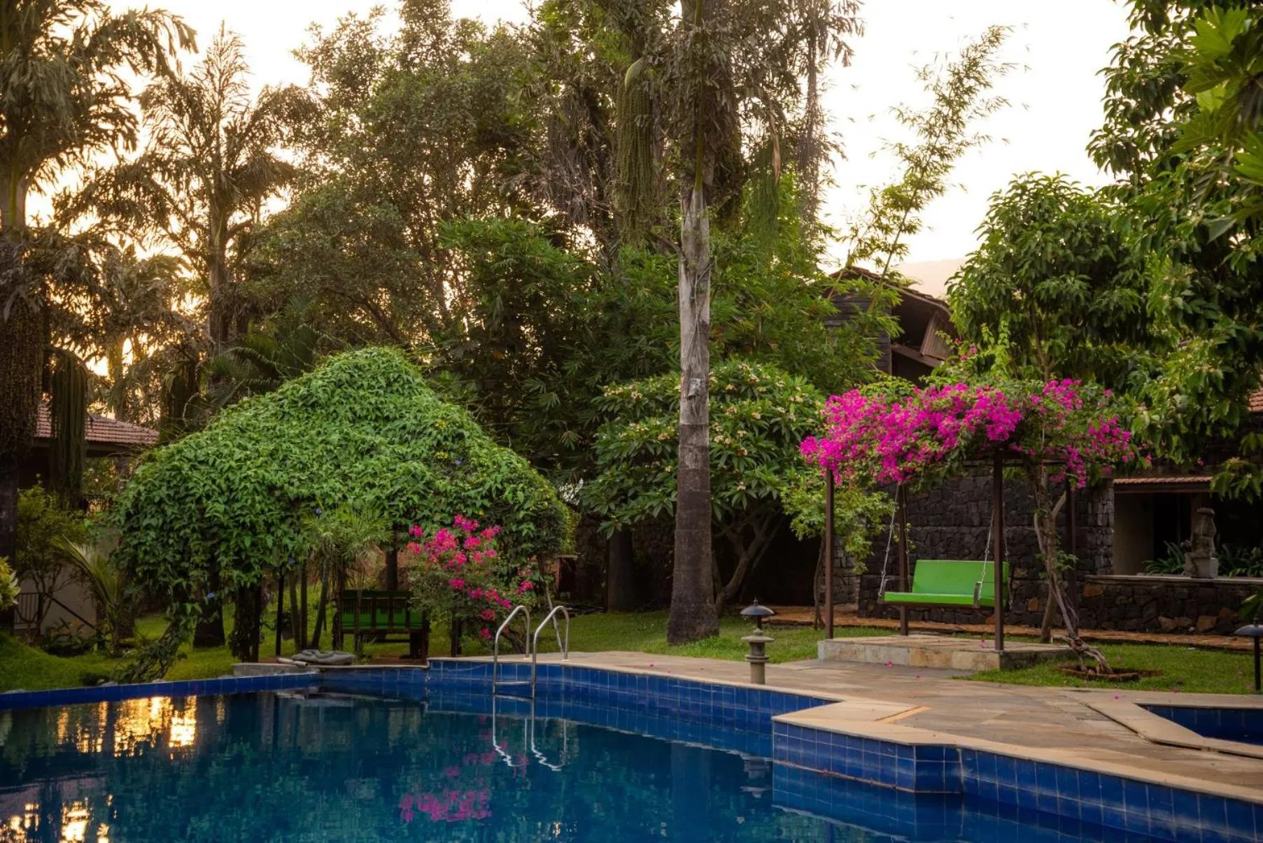 Aqua park in Malhar Machi Mountain Resorts