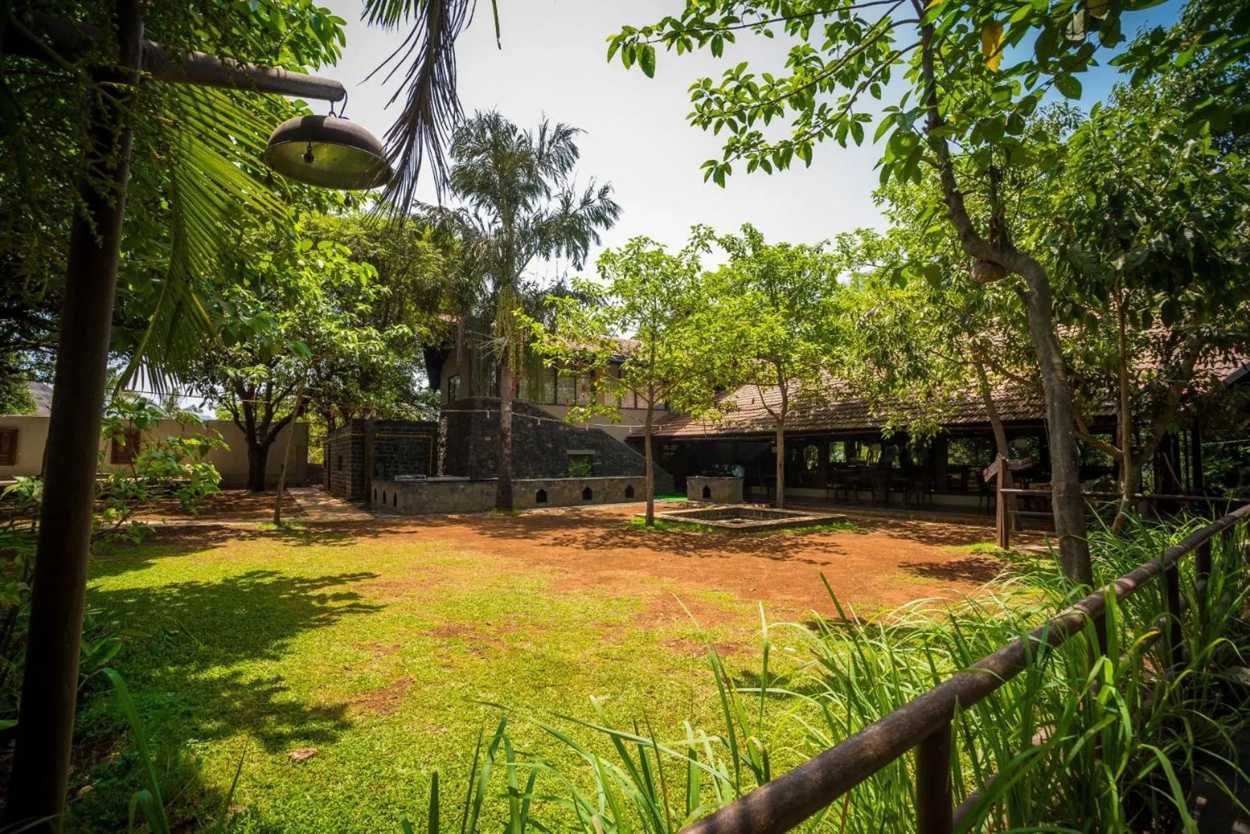 Garden in Malhar Machi Mountain Resorts