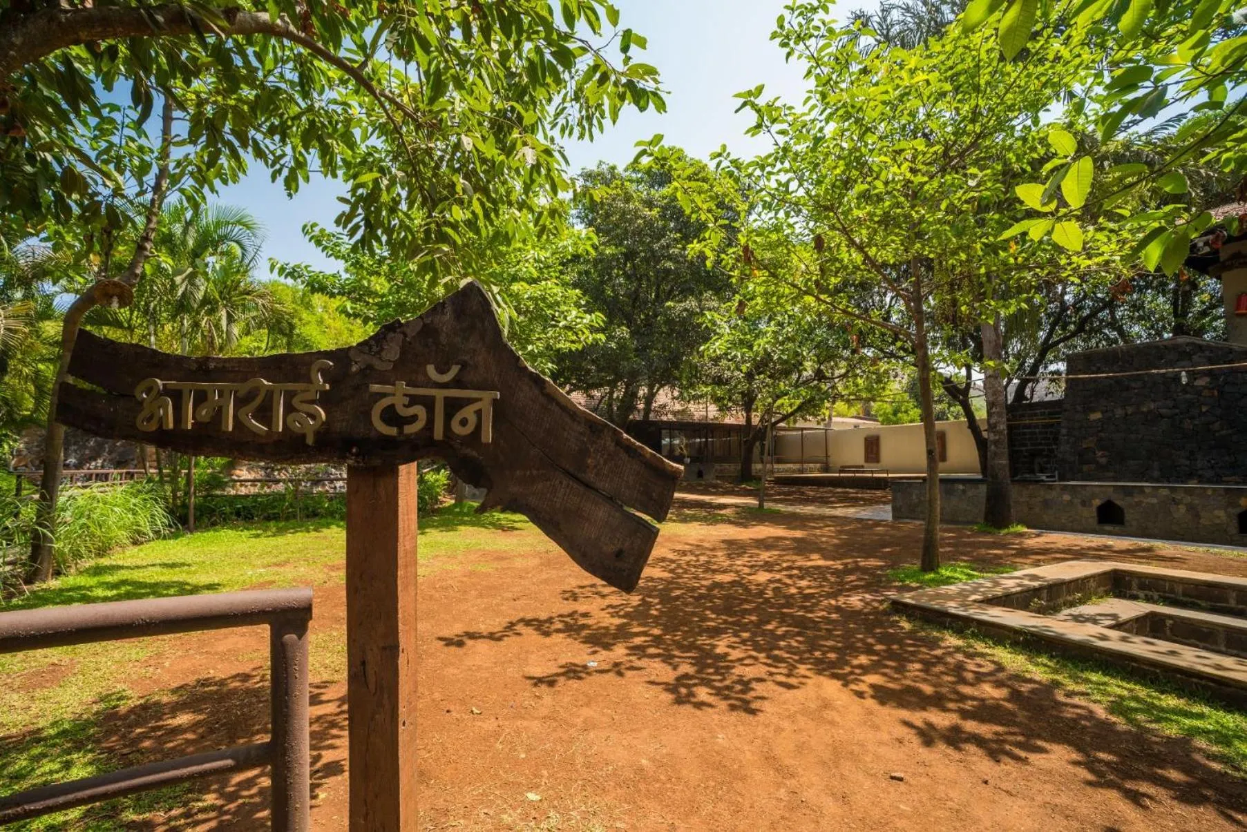 Garden in Malhar Machi Mountain Resorts