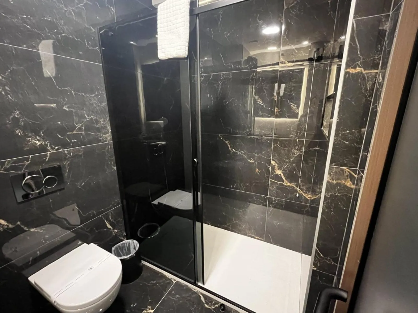 Shower in Nobel Design Hotel