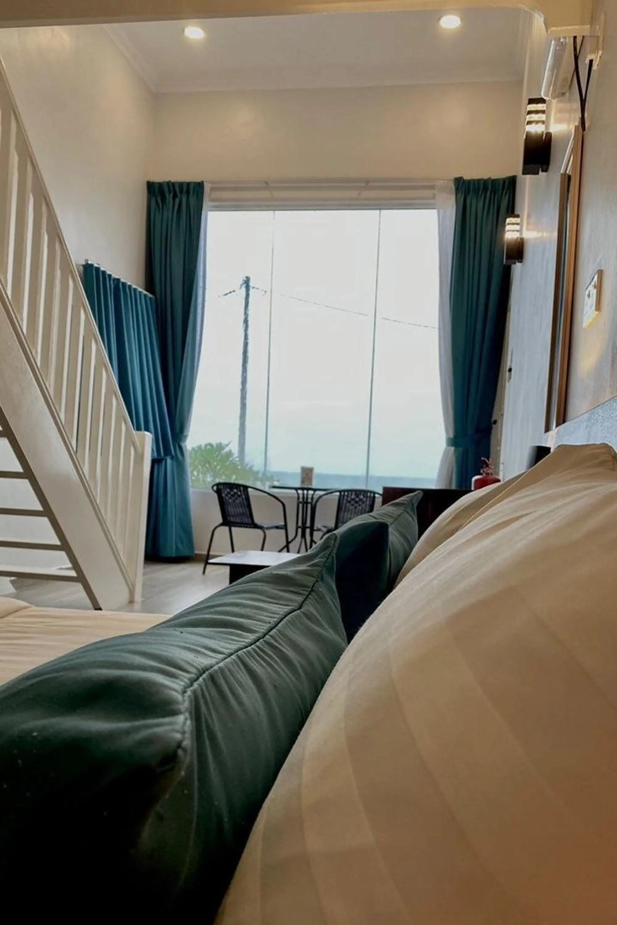 Bed in Coastal Bay Dungun Staycation