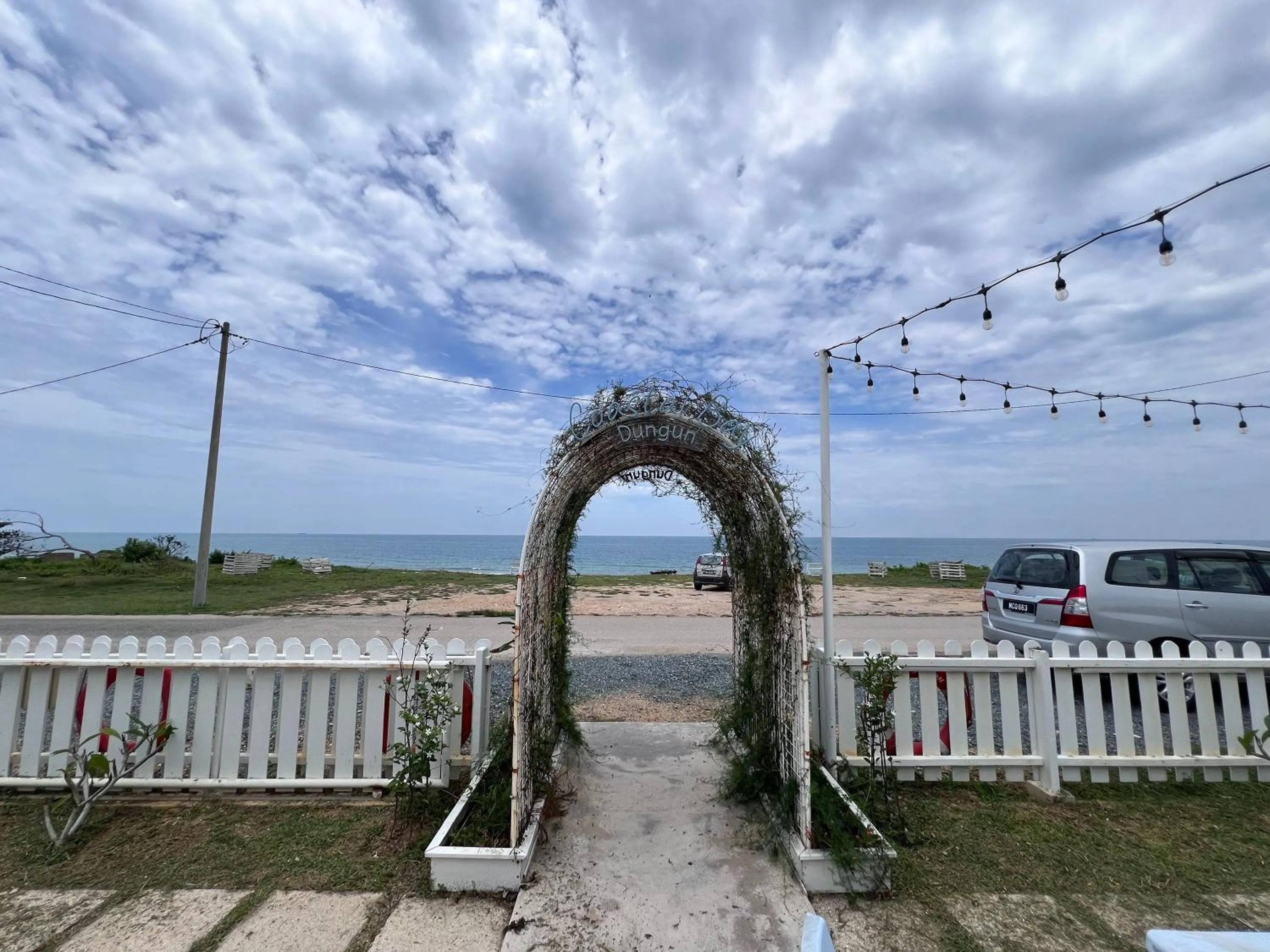 Natural landscape in Coastal Bay Dungun Staycation