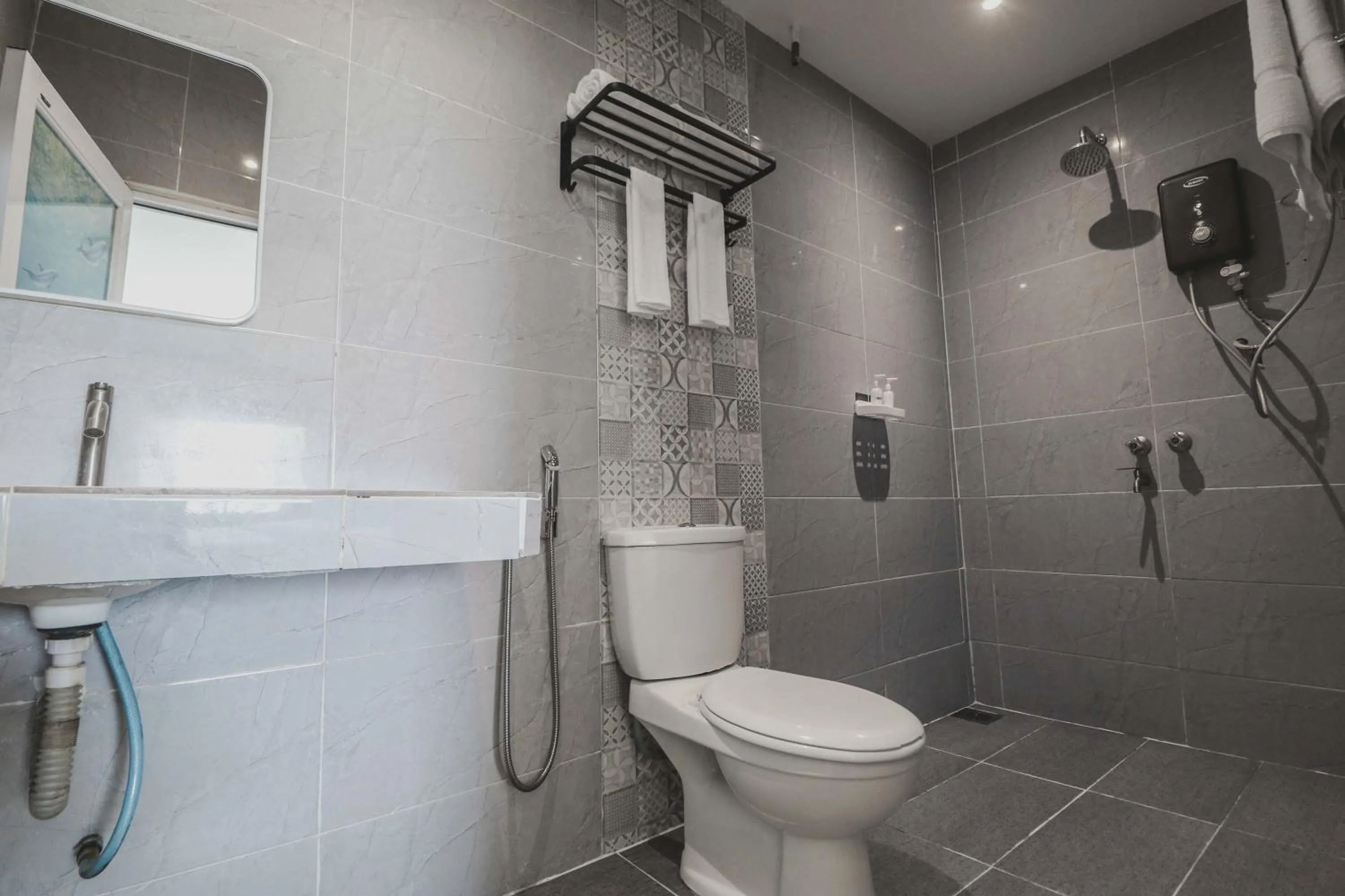 Shower in Coastal Bay Dungun Staycation