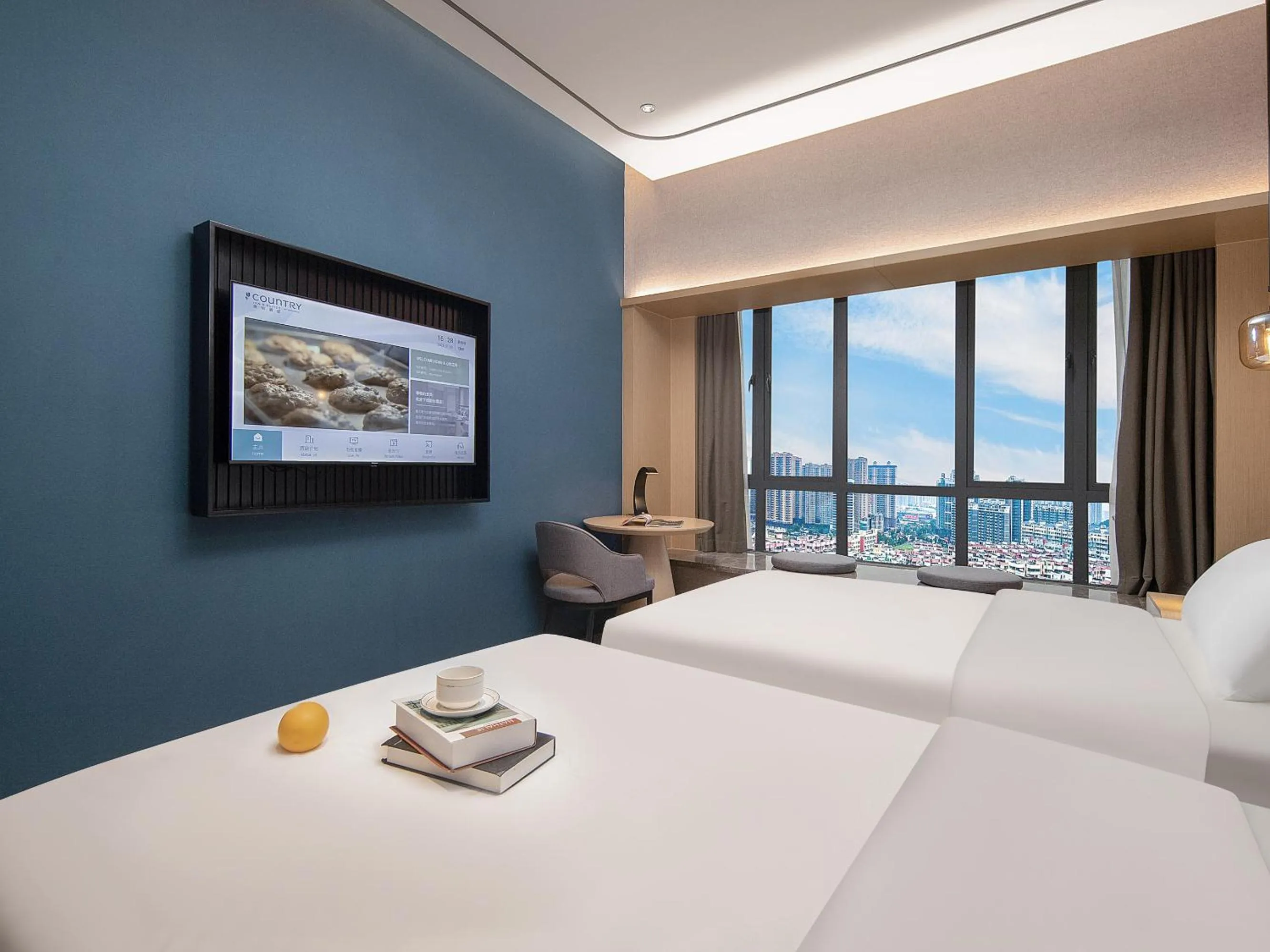 Bed in 丽怡酒店 台山东门店 Country Inn & Suites by Radisson - Taishan East Branch