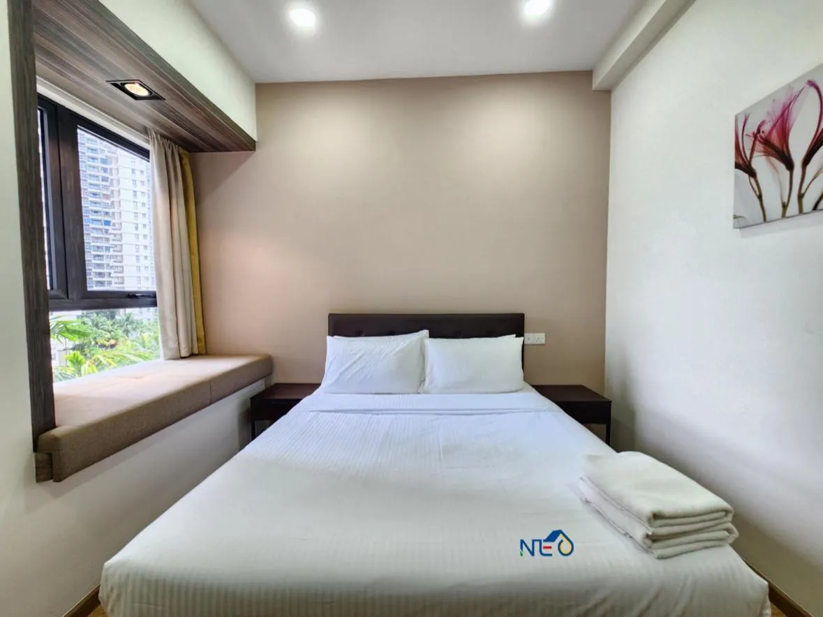 Bed in Country Garden Danga Bay InStyle Sea View Homestay Suite by NEO