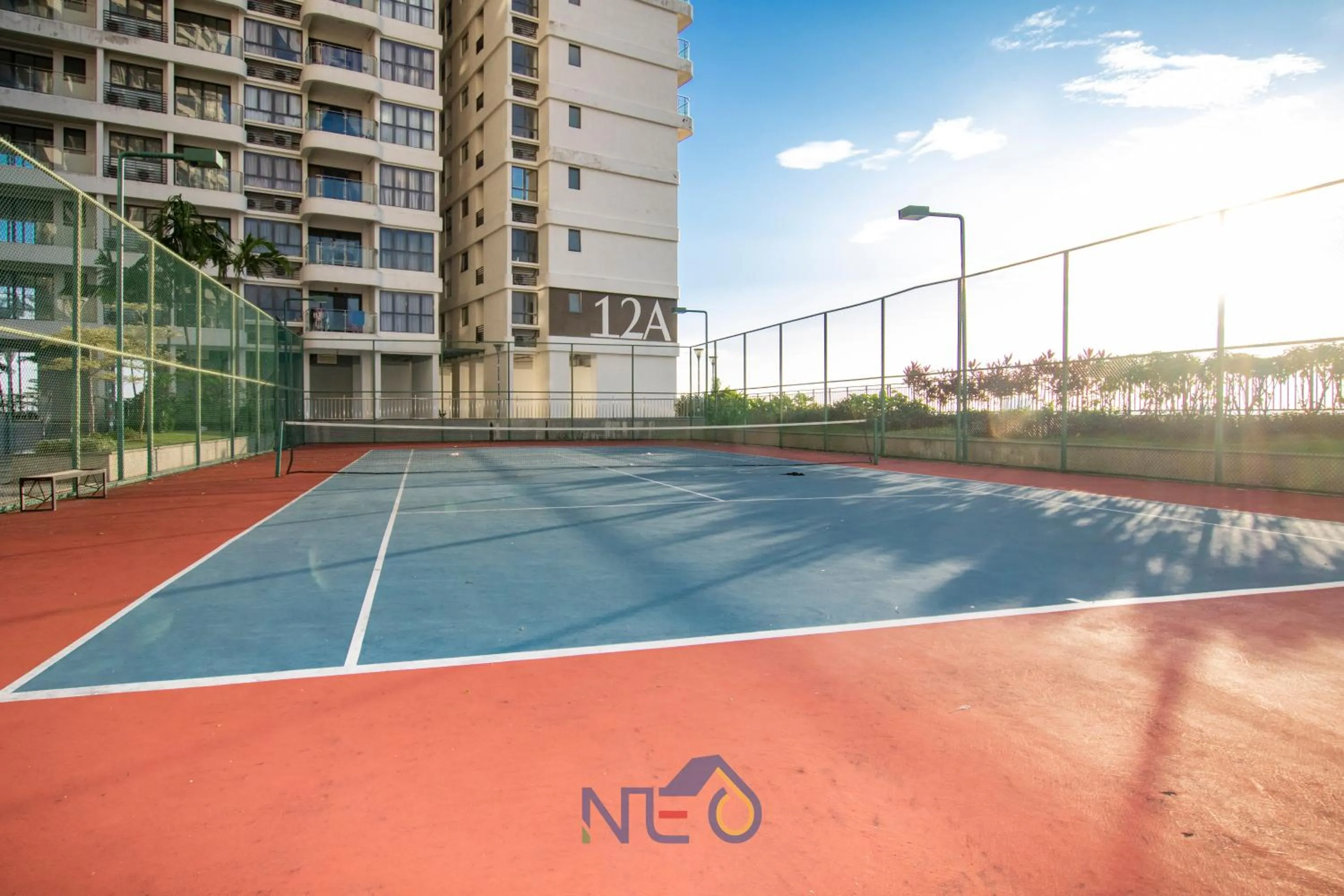 Tennis court in Country Garden Danga Bay InStyle Sea View Homestay Suite by NEO