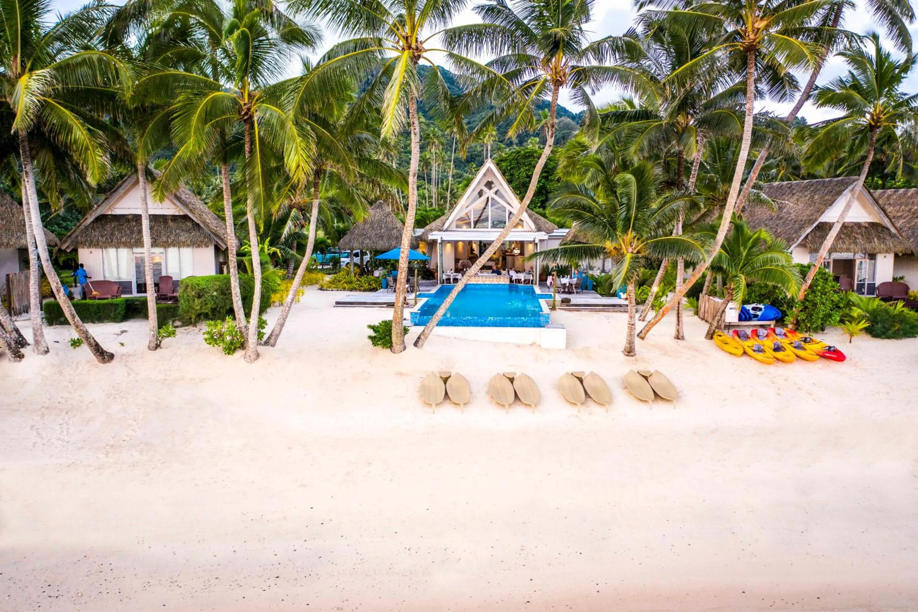 Beach in Little Polynesian Resort