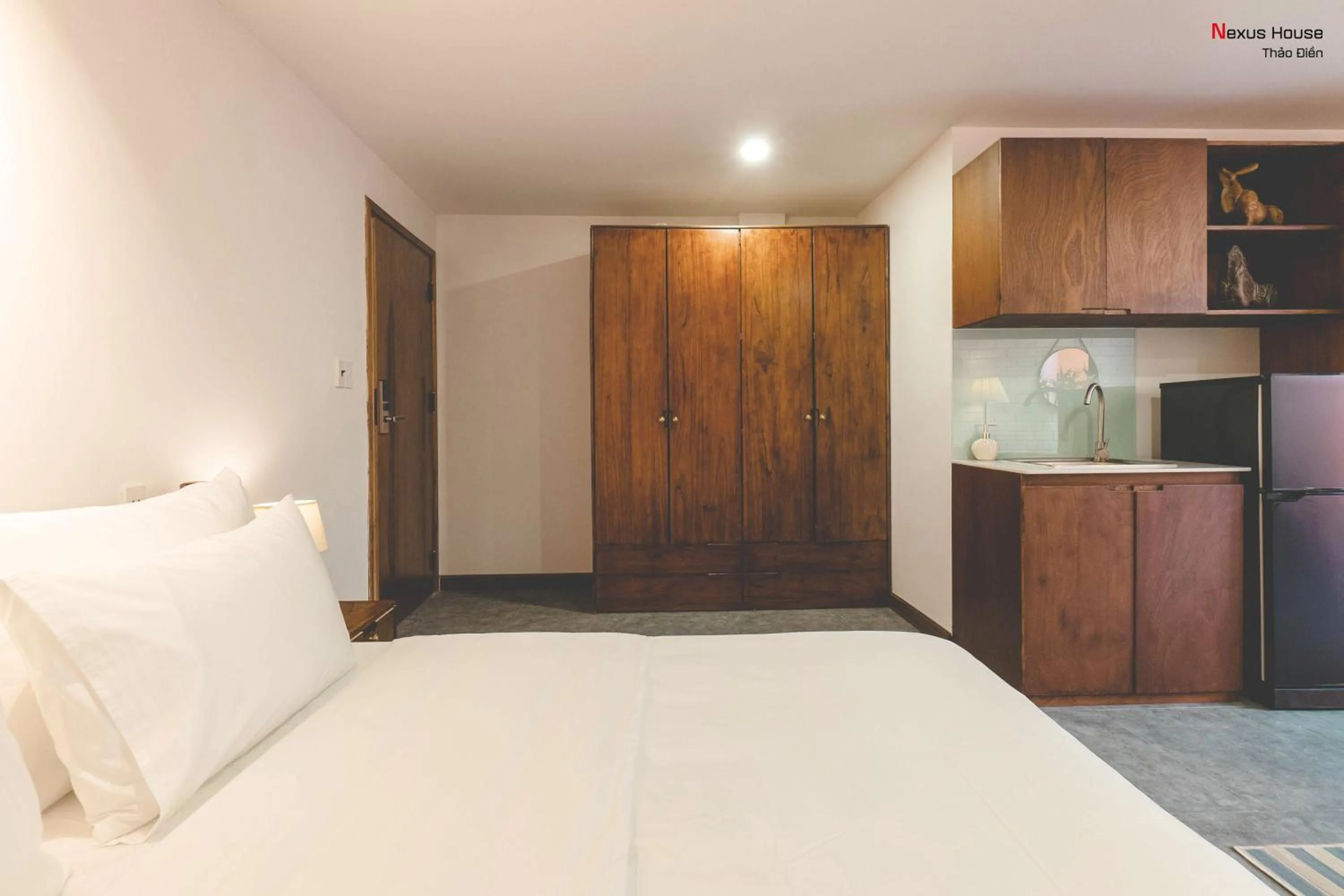 Bed in Nexus House Garden Thao Dien