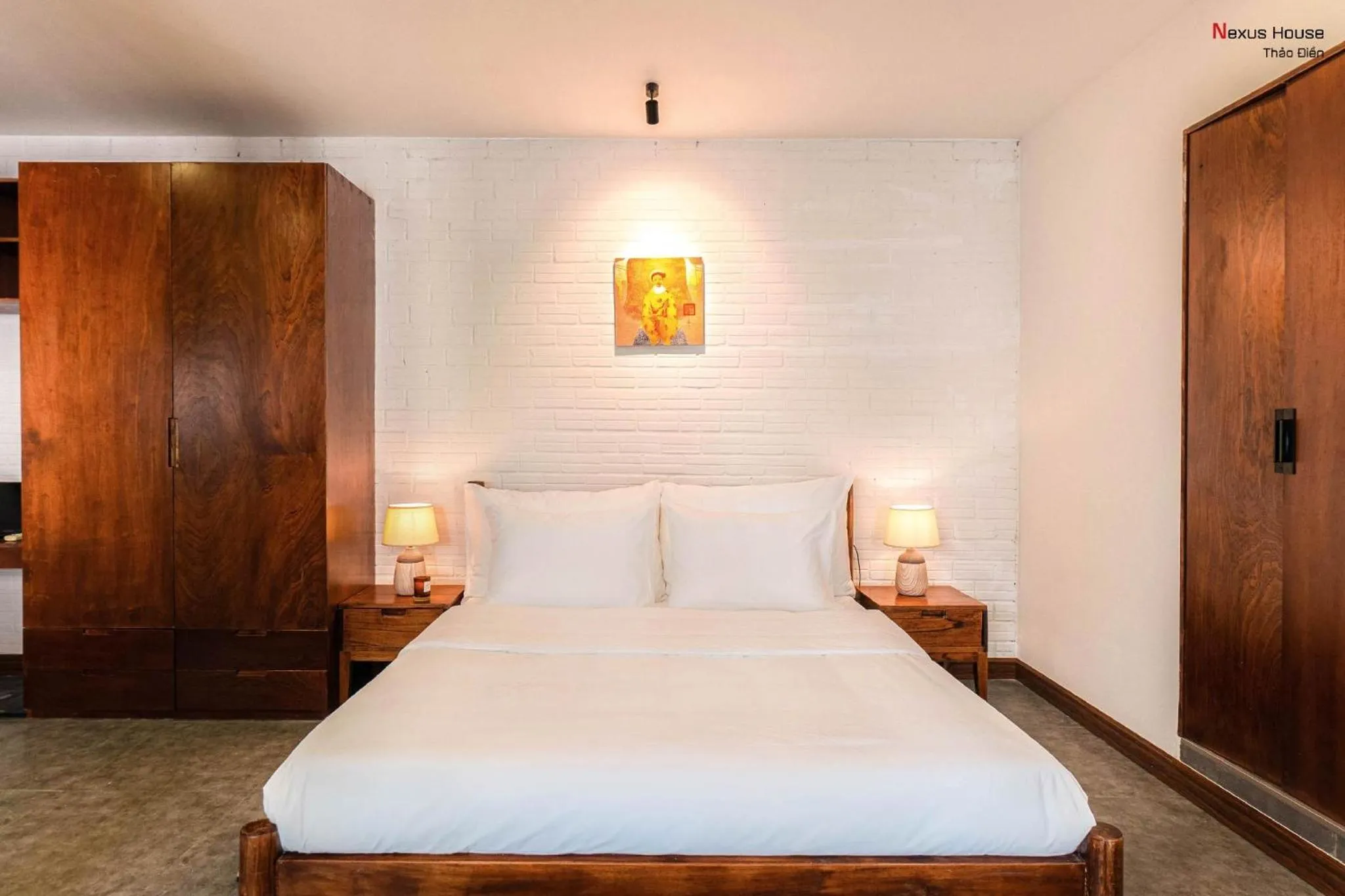 Bed in Nexus House Garden Thao Dien