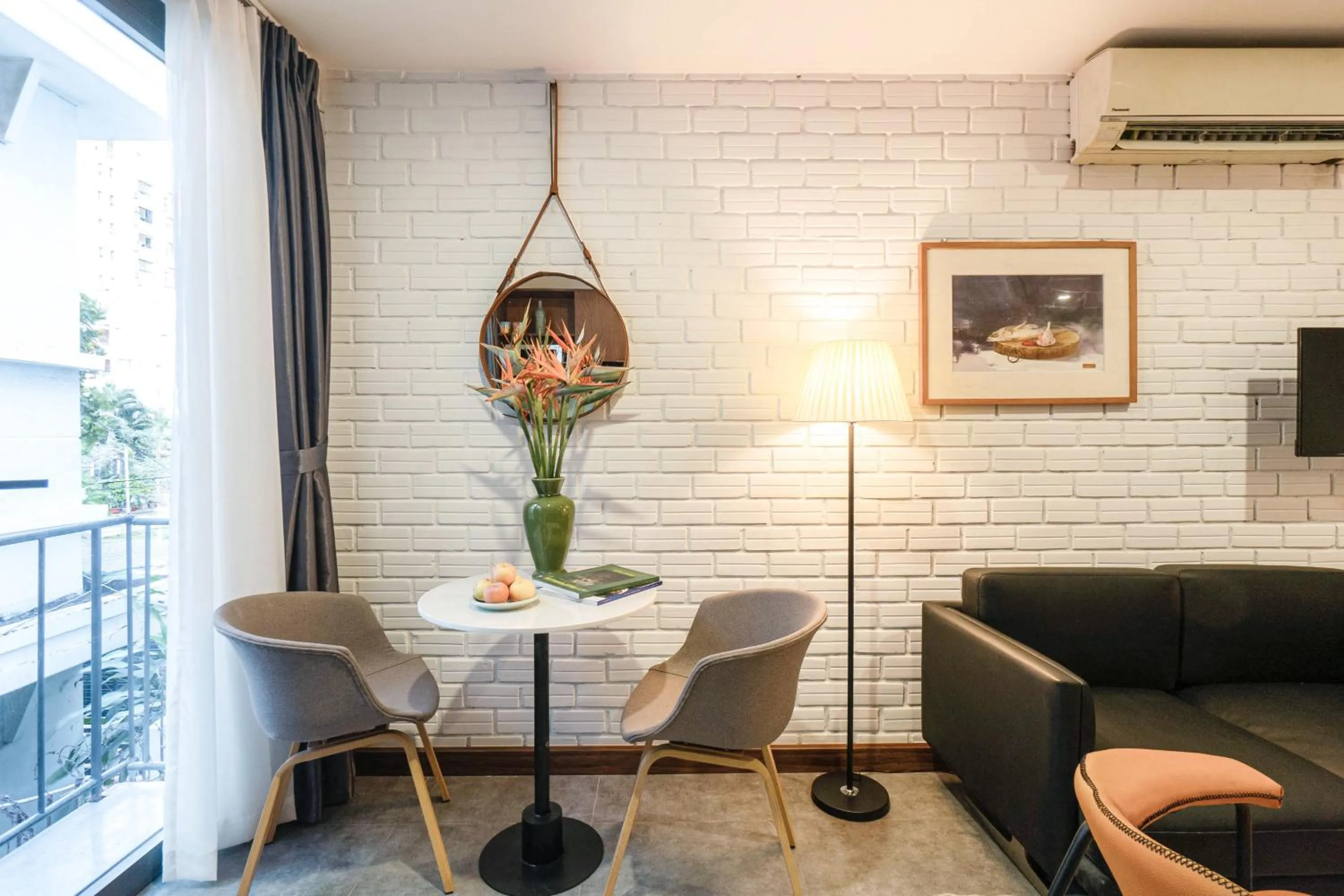 Living room in Nexus House Garden Thao Dien