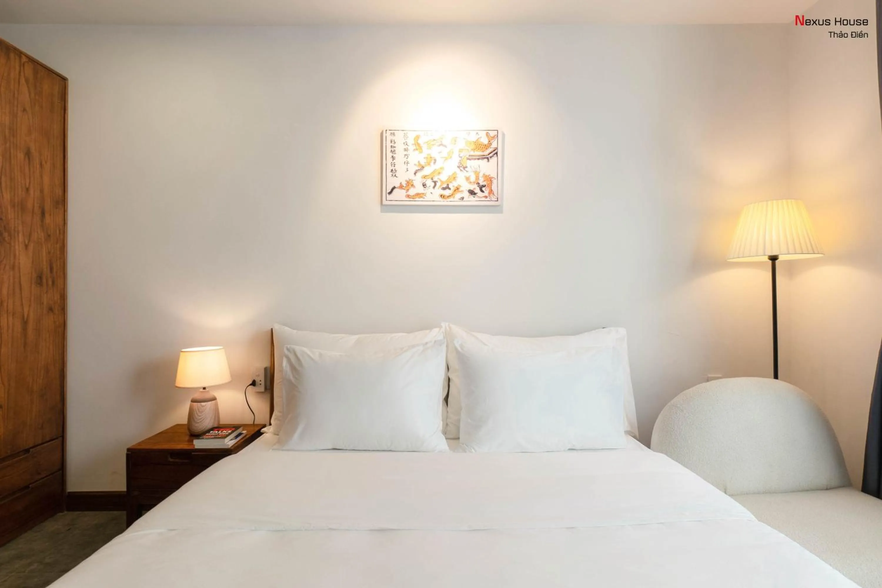 Bed in Nexus House Garden Thao Dien