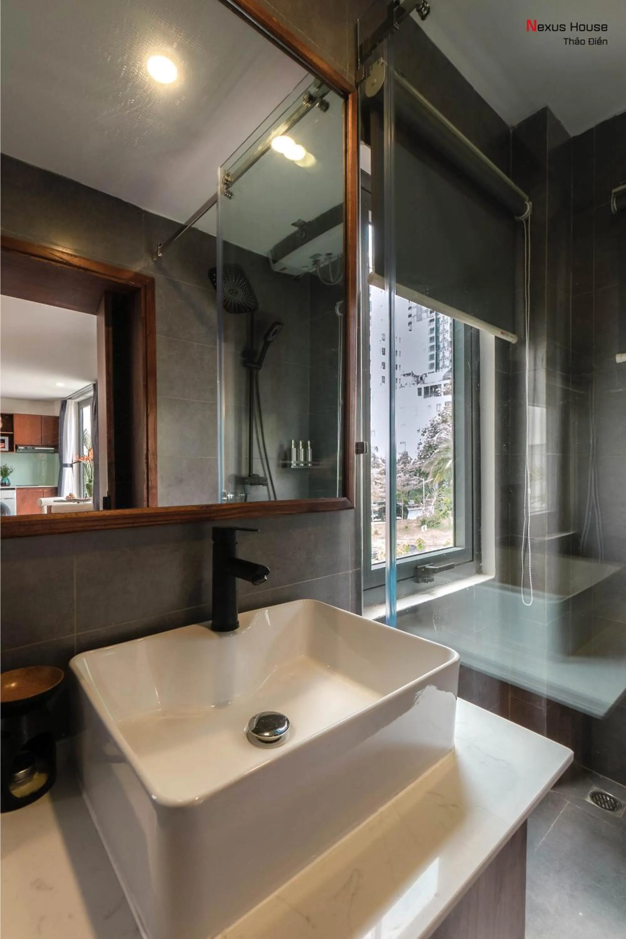 Bathroom in Nexus House Garden Thao Dien