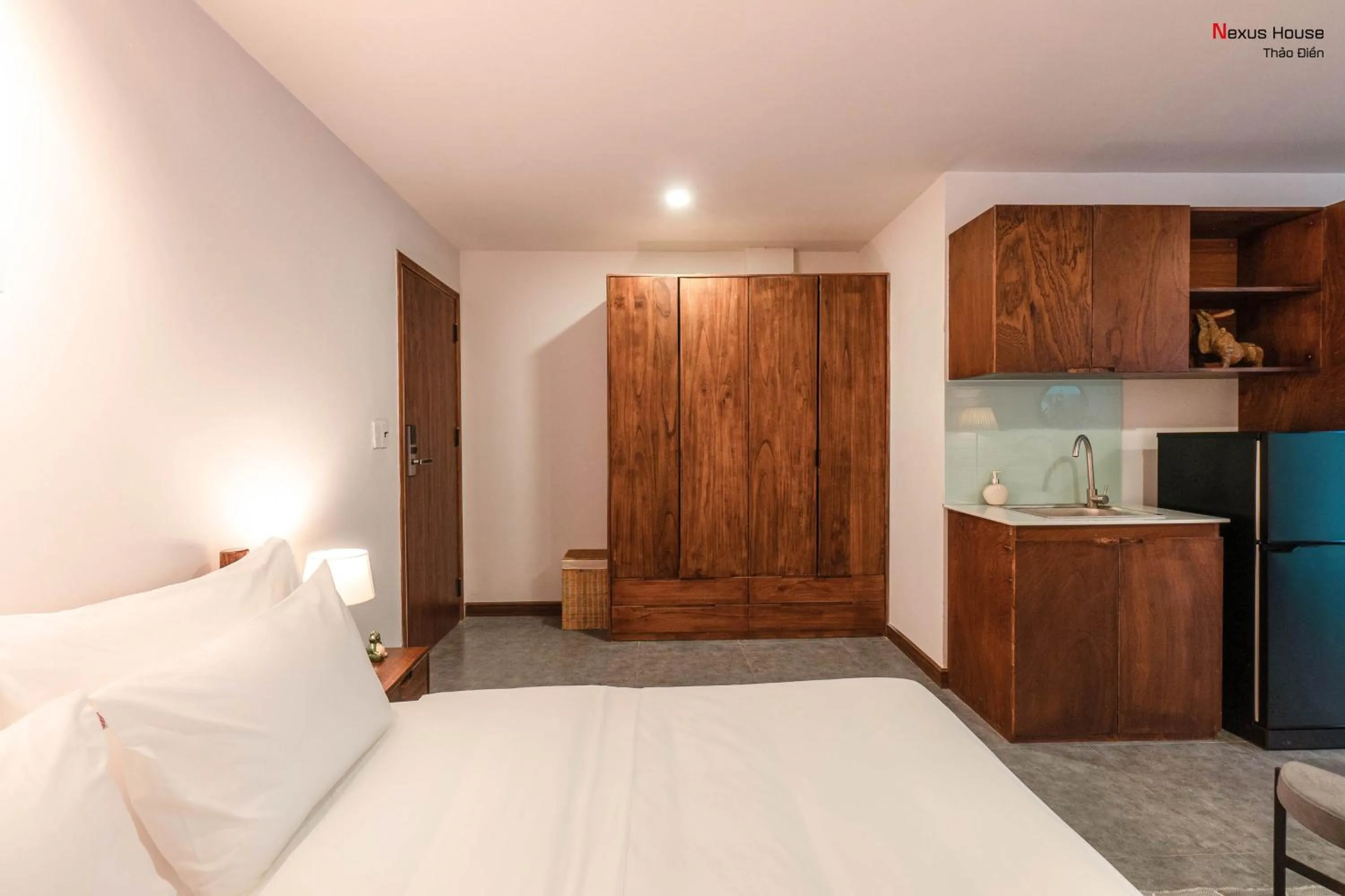 Bed in Nexus House Garden Thao Dien