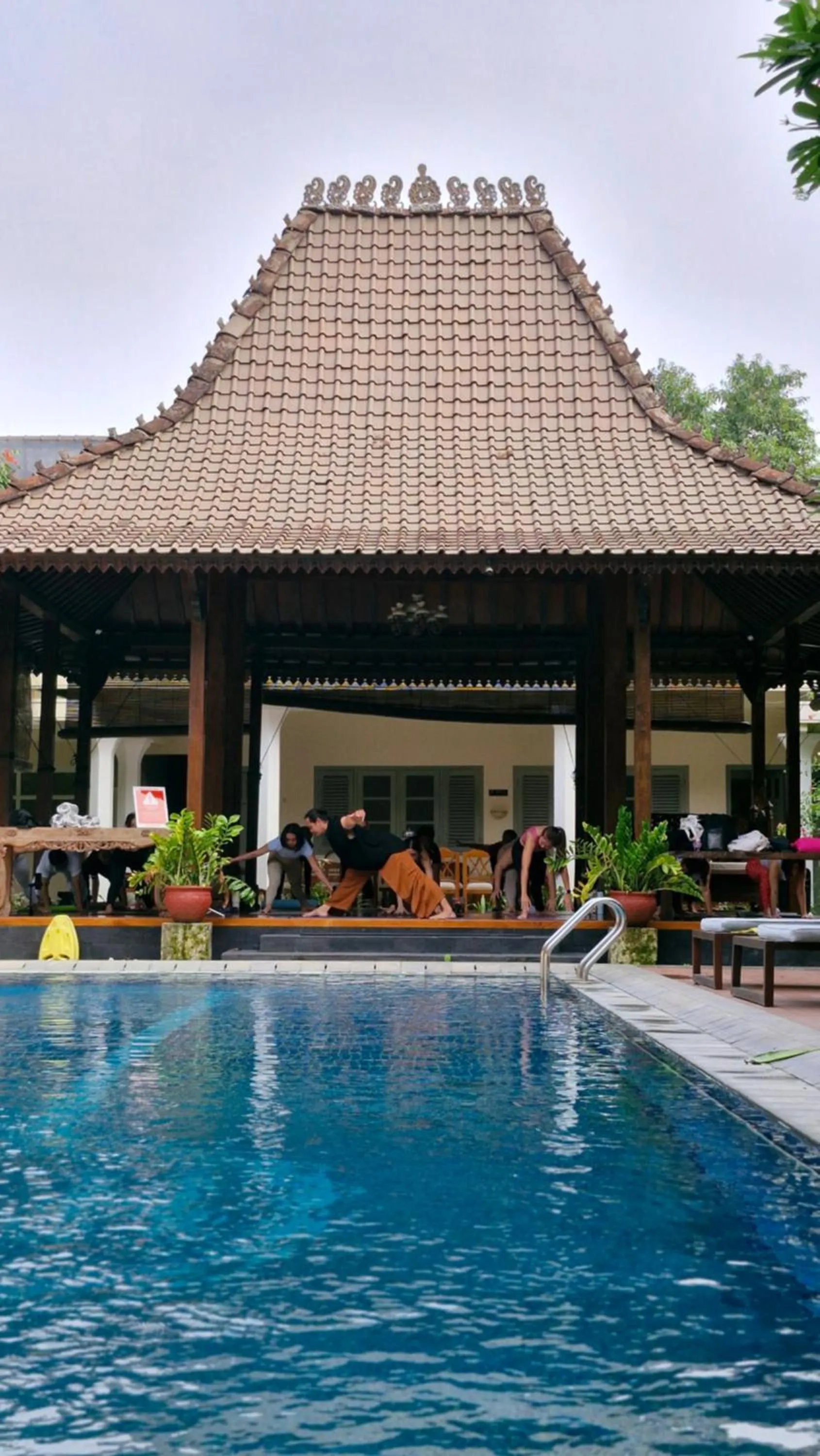 Swimming pool in Tirtodipuran Hotel by Natts Hospitality Indonesia