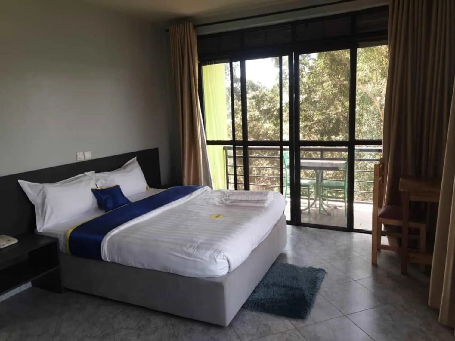 Bed in Sky Beach Hotel