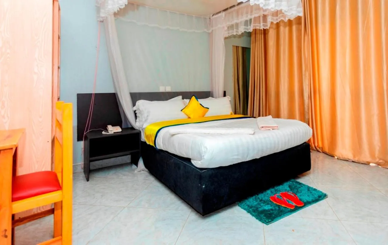 Bed in Sky Beach Hotel