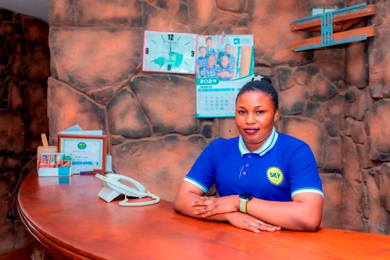 Staff in Sky Beach Hotel