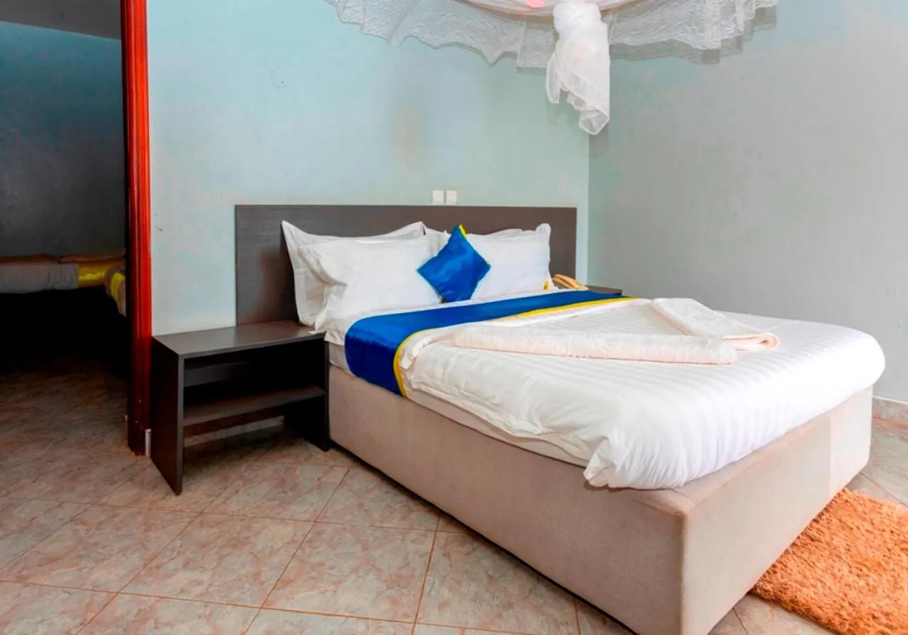 Bed in Sky Beach Hotel